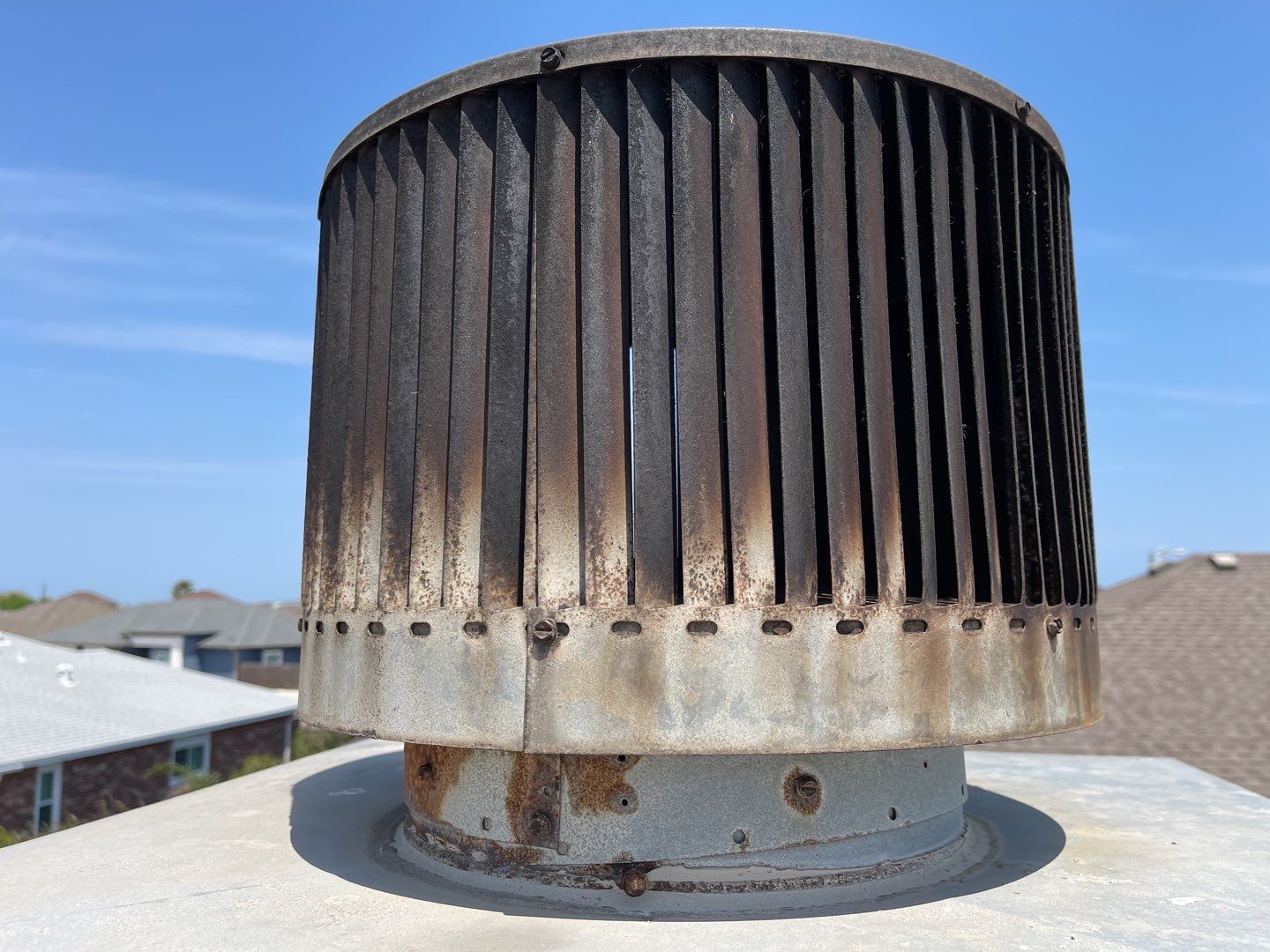 Chimney Cap Replacement With Stainless Steel by Lighthouse Roofing