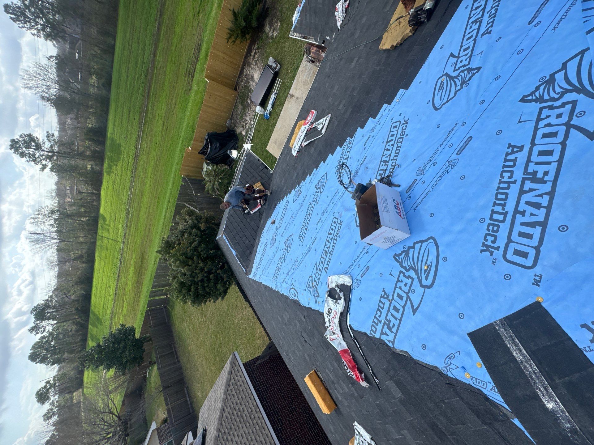 Project in Houston by Proud Roofing