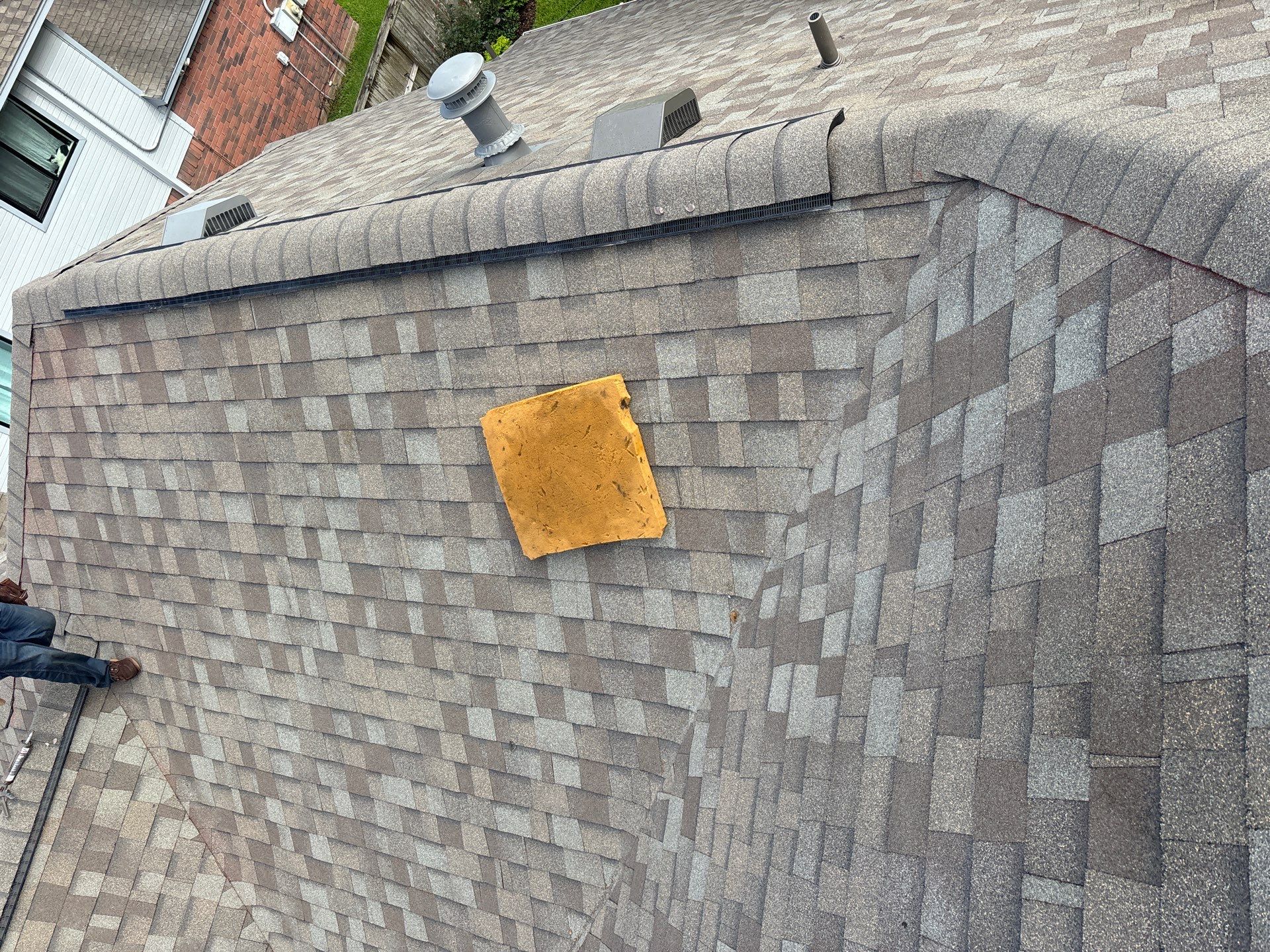 Residential Roofing Installation using Owen's Corning Duration (Lifetime) Shingles by Roof Repair Company