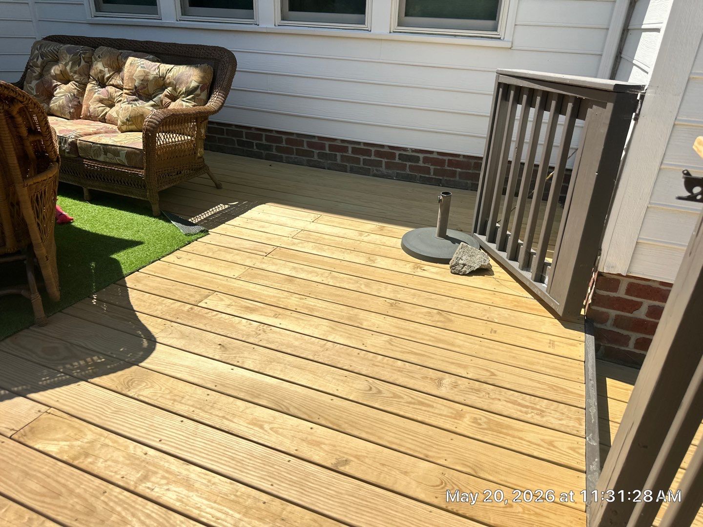 Deck using Wood Sealant by DuraSeal