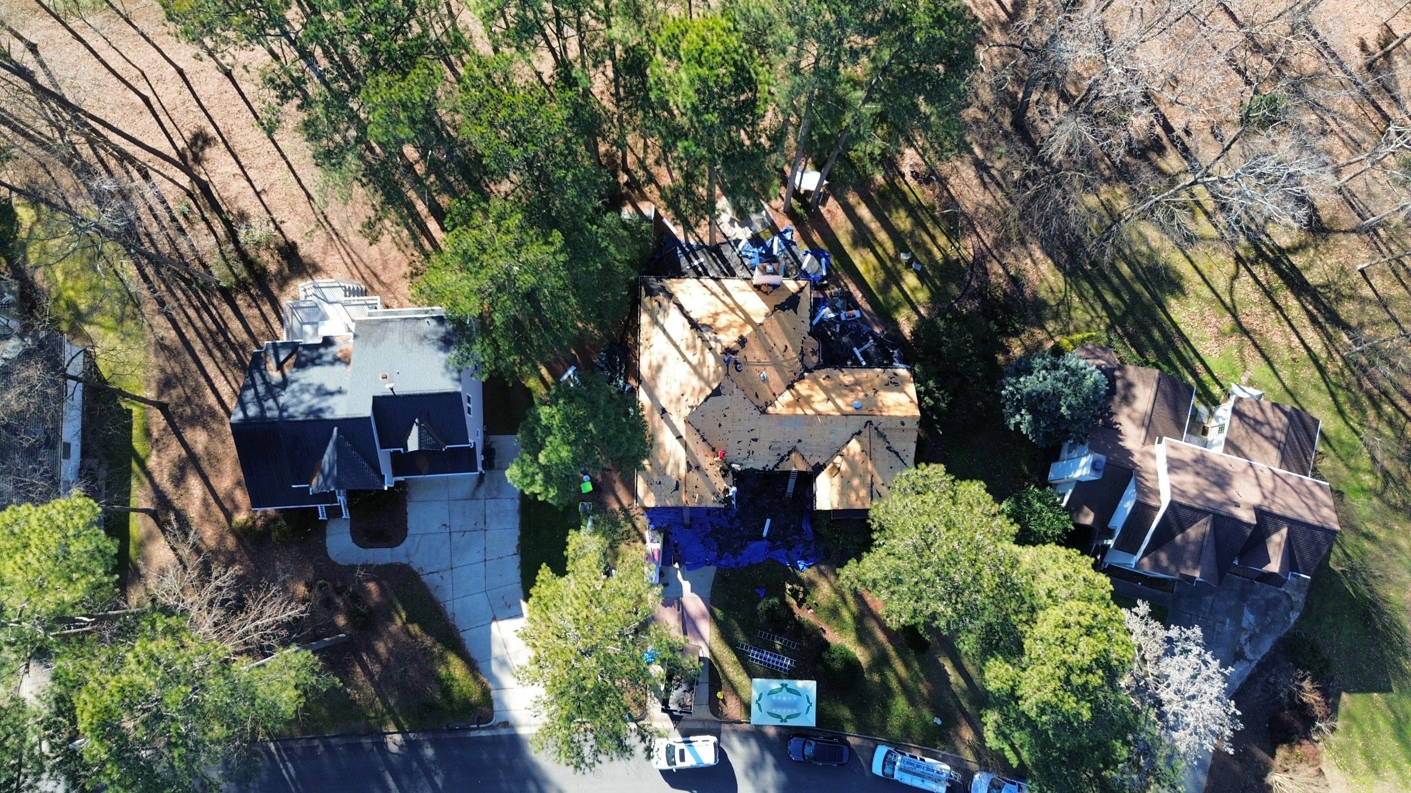 GAF HDZ Charcoal by Skybird Roofing