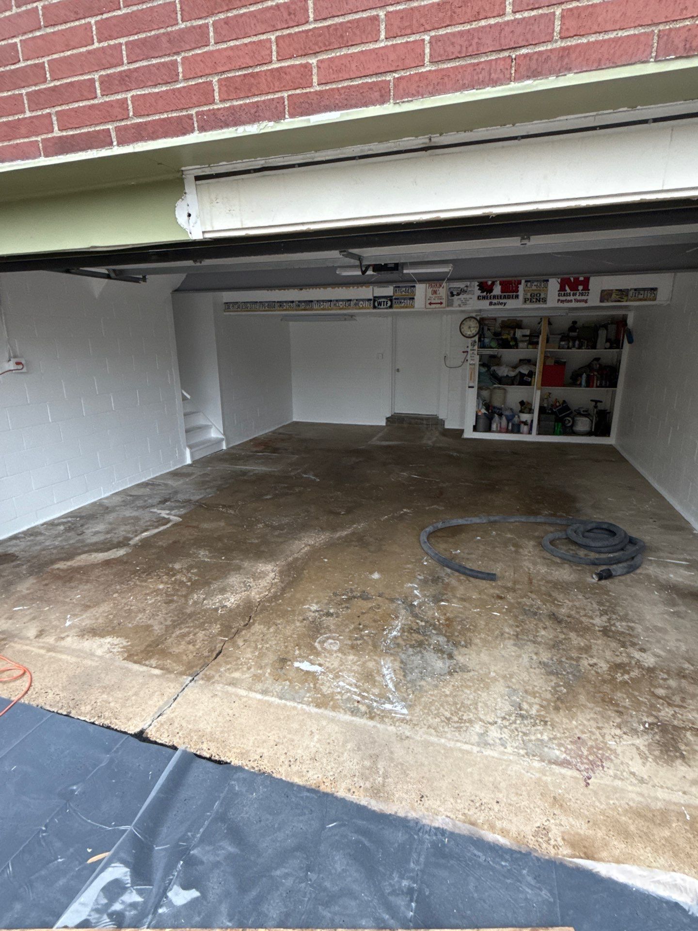 Creekbed Garage Project in Pittsburgh by Floors in a Day, Inc