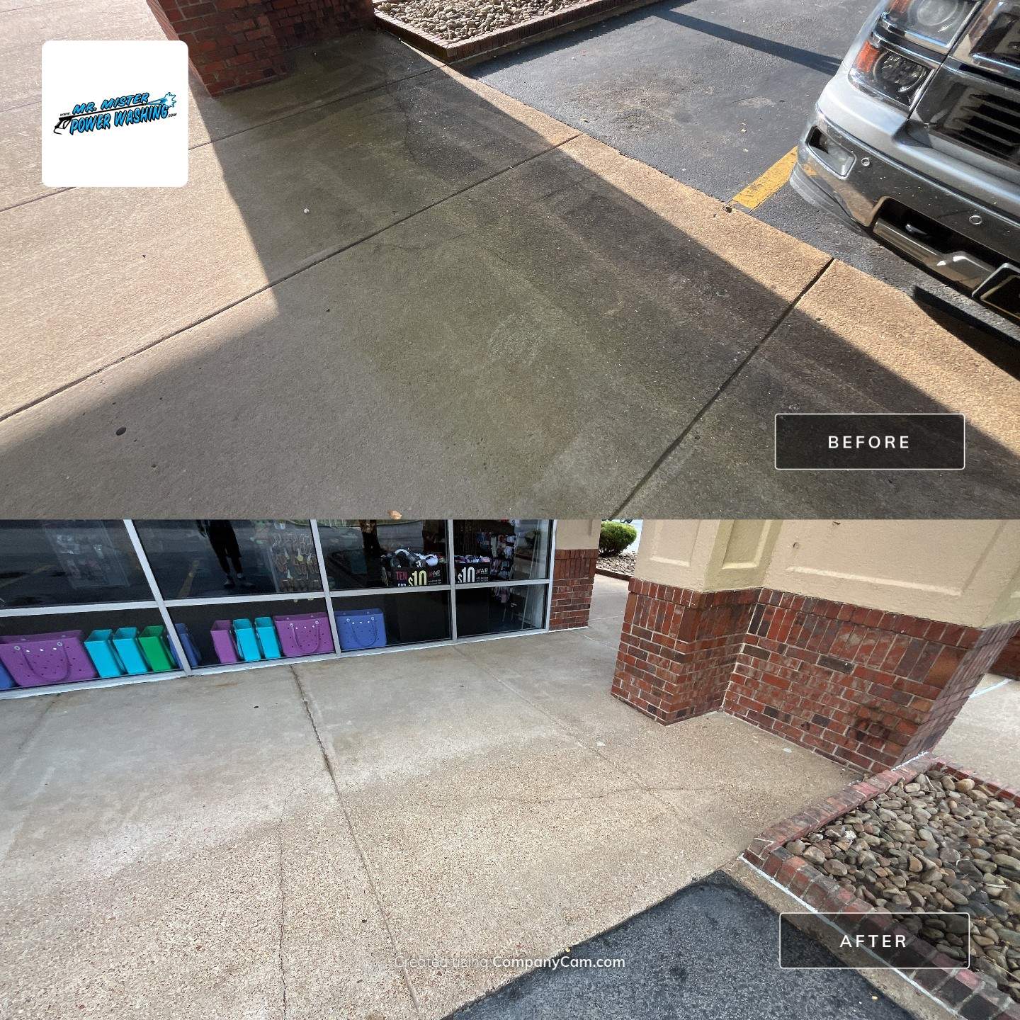 Kimball Crossing Shopping Mall by Mr. Mister Power Washing