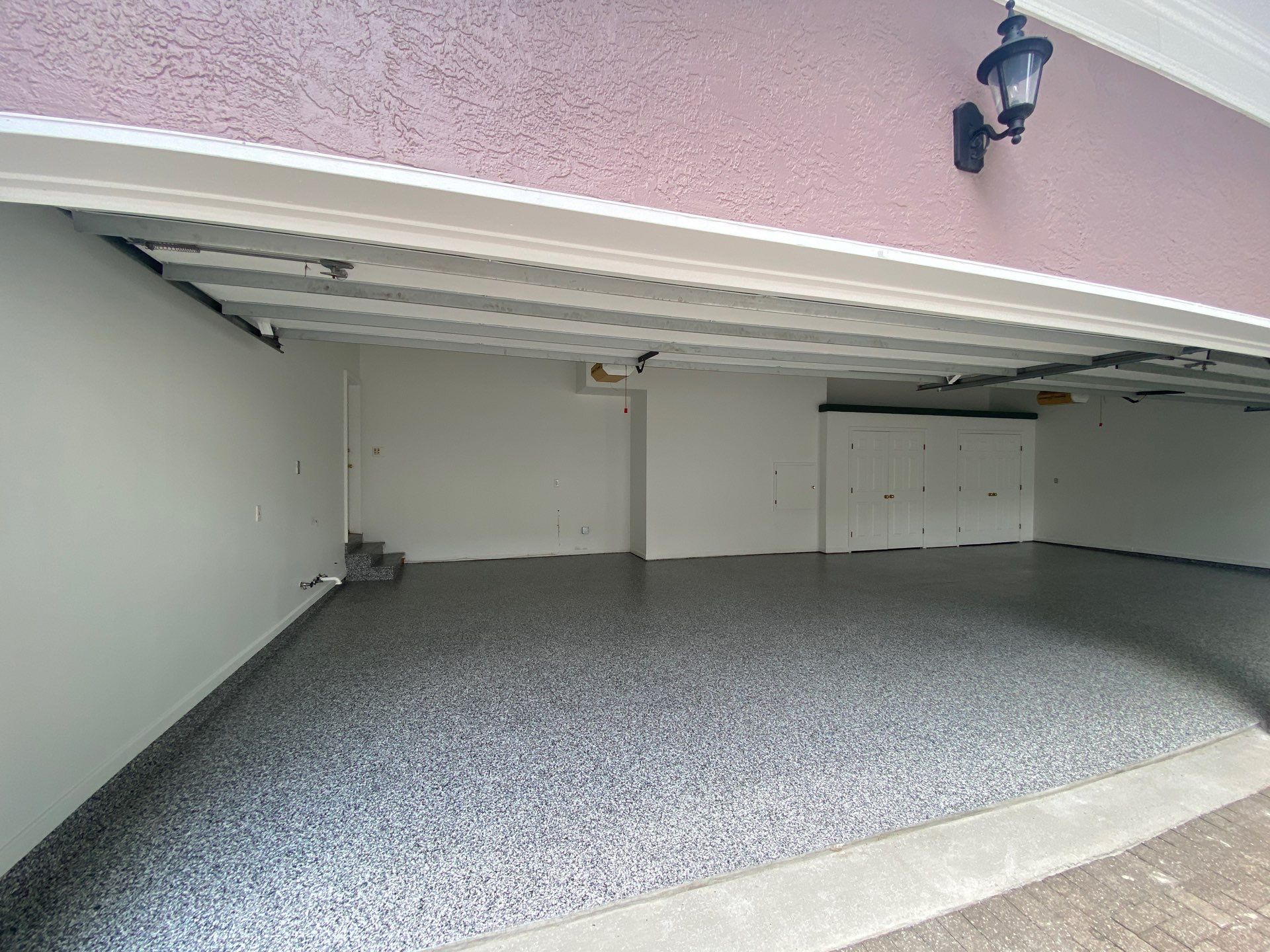 Bryson C. gets a new garage floor! by Banner Garage