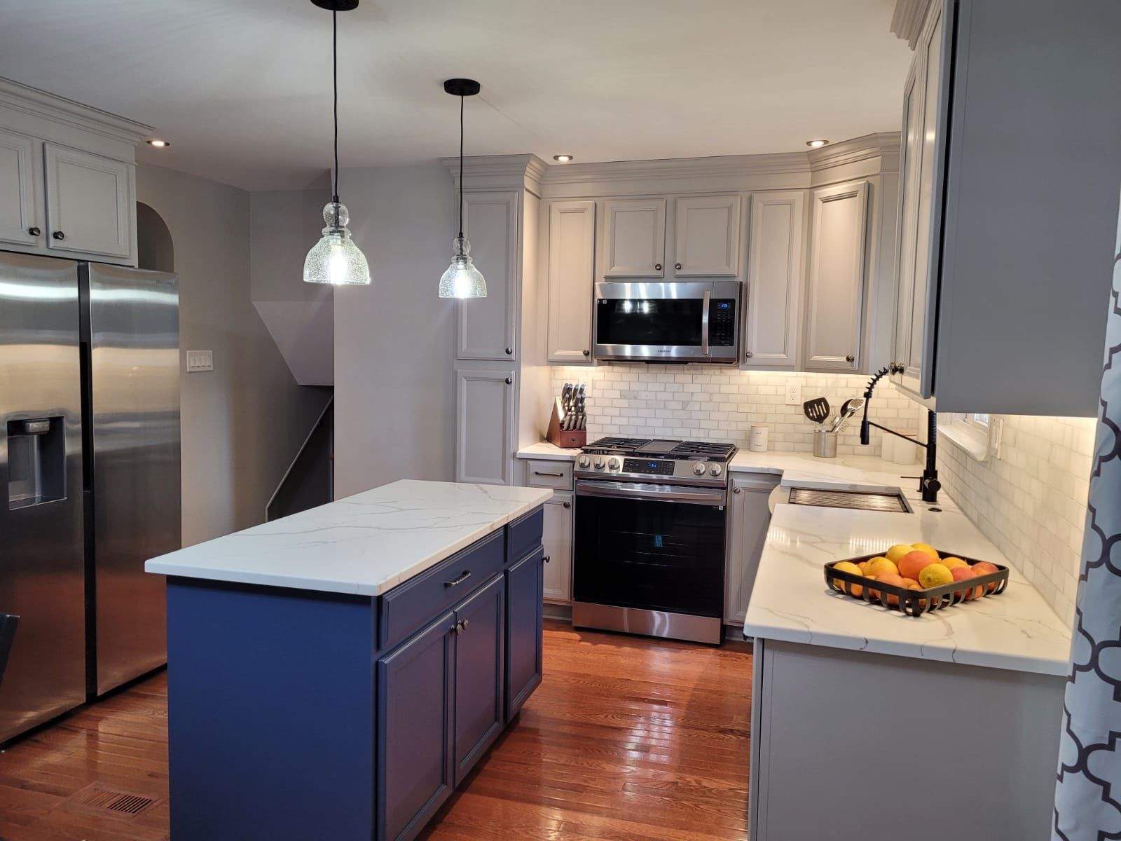 Kitchen Cabinet Painting by GLSpainters