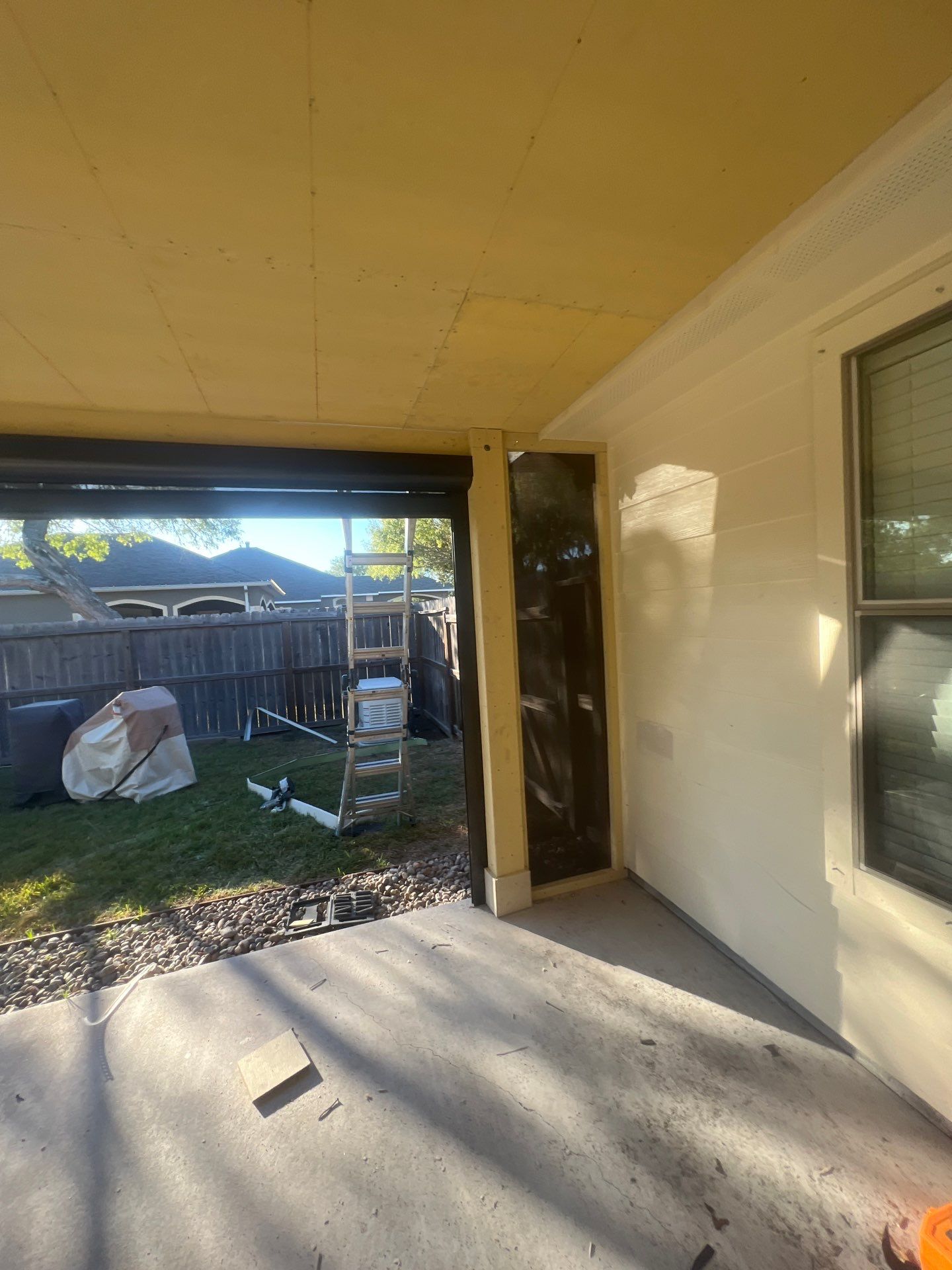 It Ain't Easy getting Shady  by Bayfront Roofing and Construction