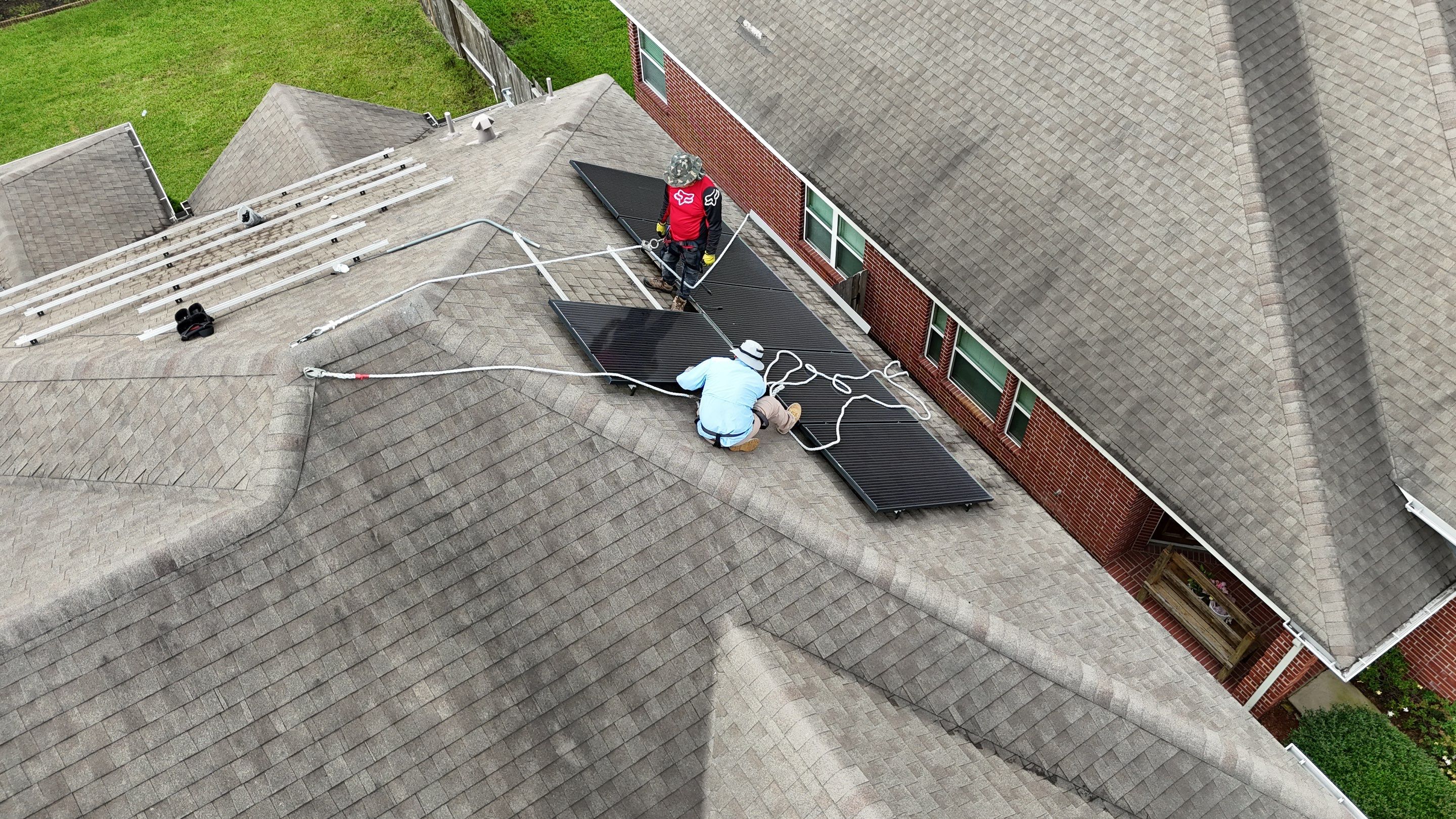 Residential Roofing Installation using IKO Dynasty by Core Four Roofing