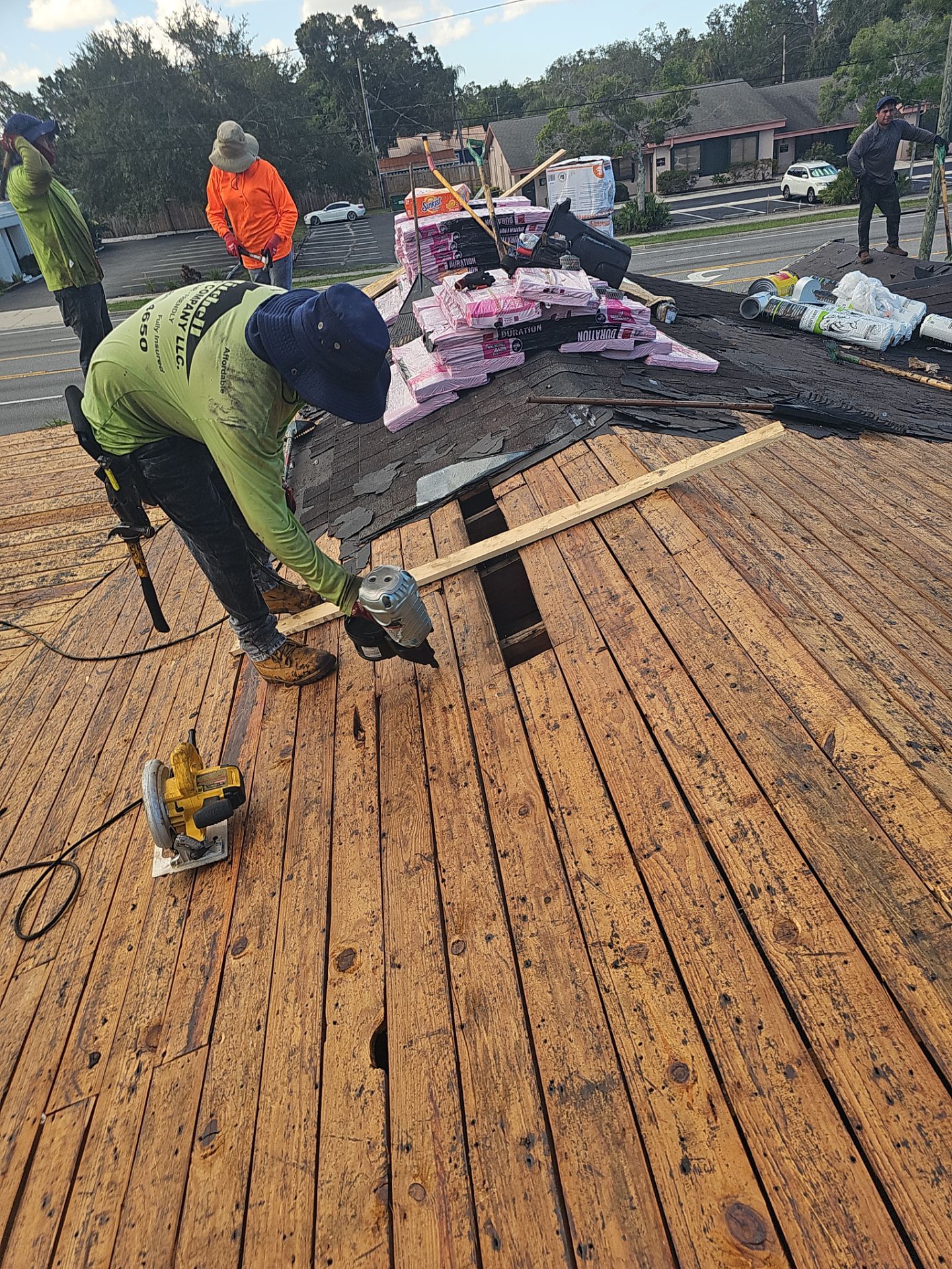Project in Clearwater 33756 by Mitchell Roofing Company LLC 