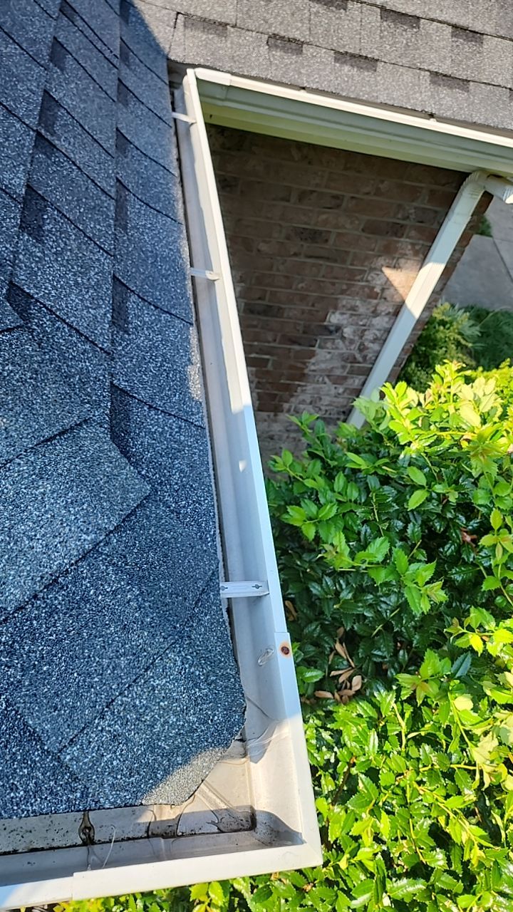 Gutter guard instalation  by Power Wash Masters LLC