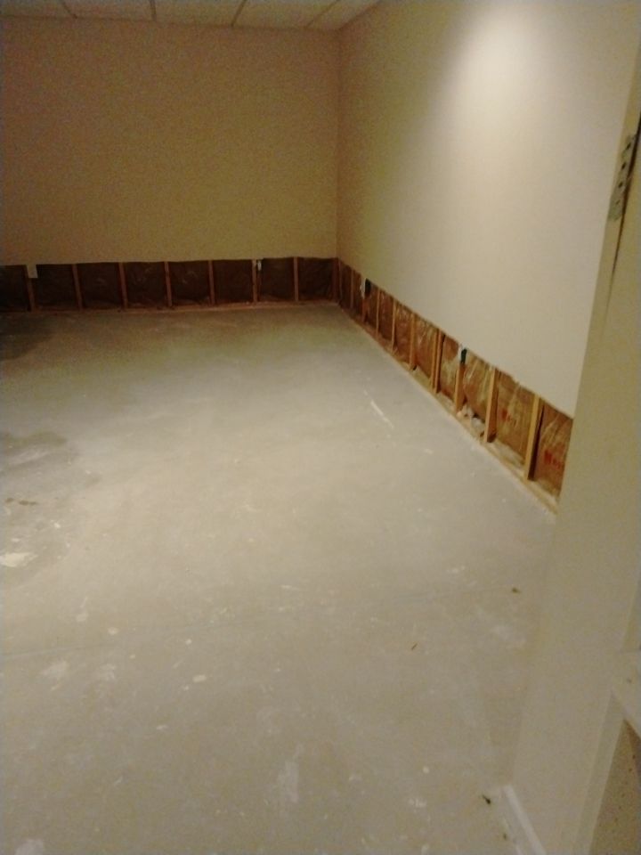 Pipe Burst Emergency Mitigation Demo and Dry Down by Absolute Roofing and Construction