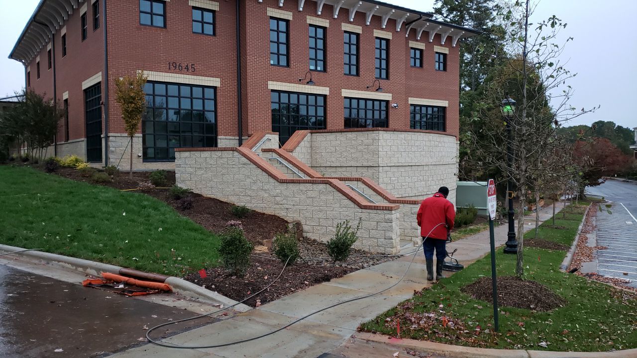 post construction by Power Wash Masters LLC