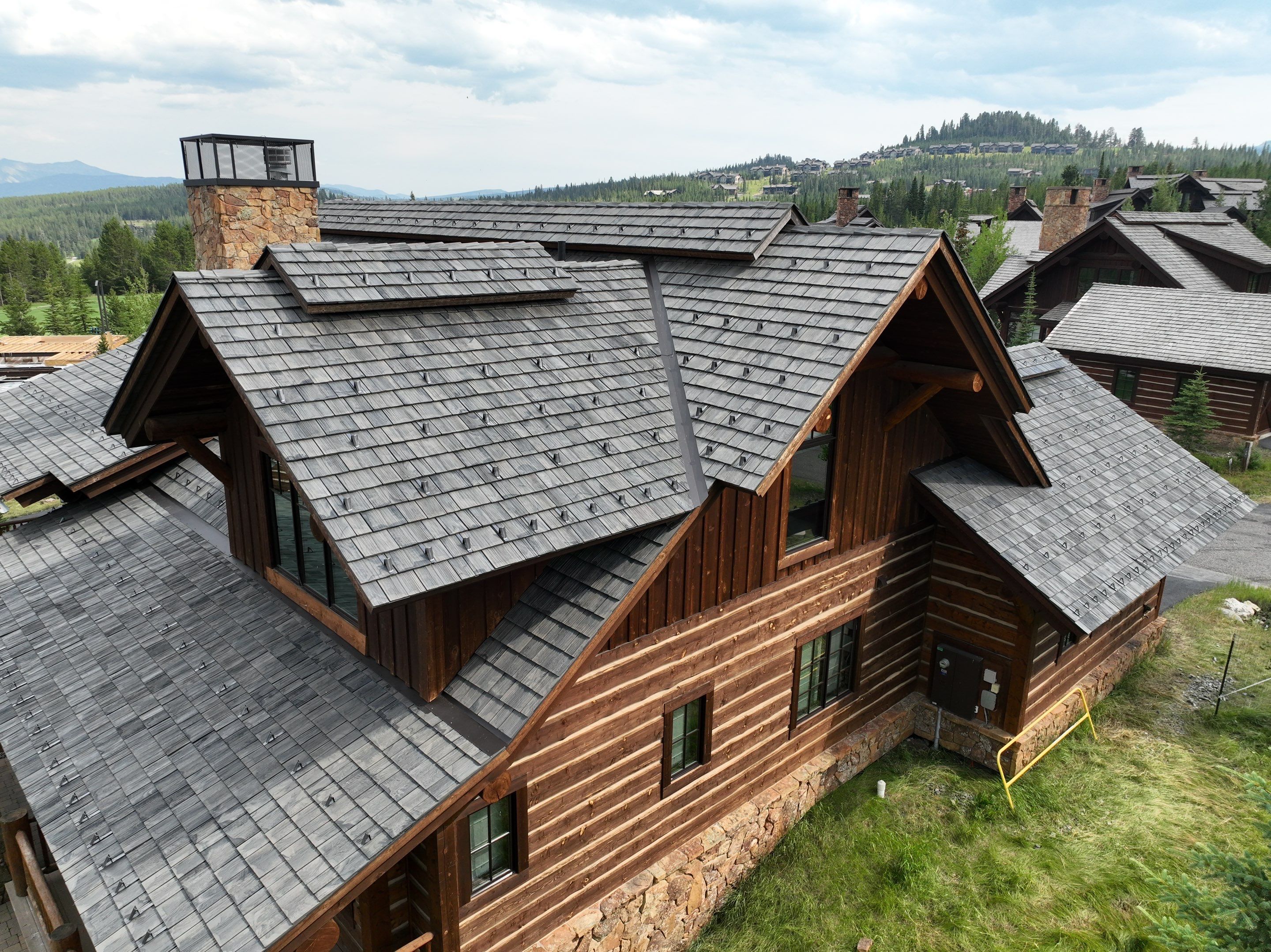 Brava Shake - Canyon Gray  by Montana Roofing Solutions