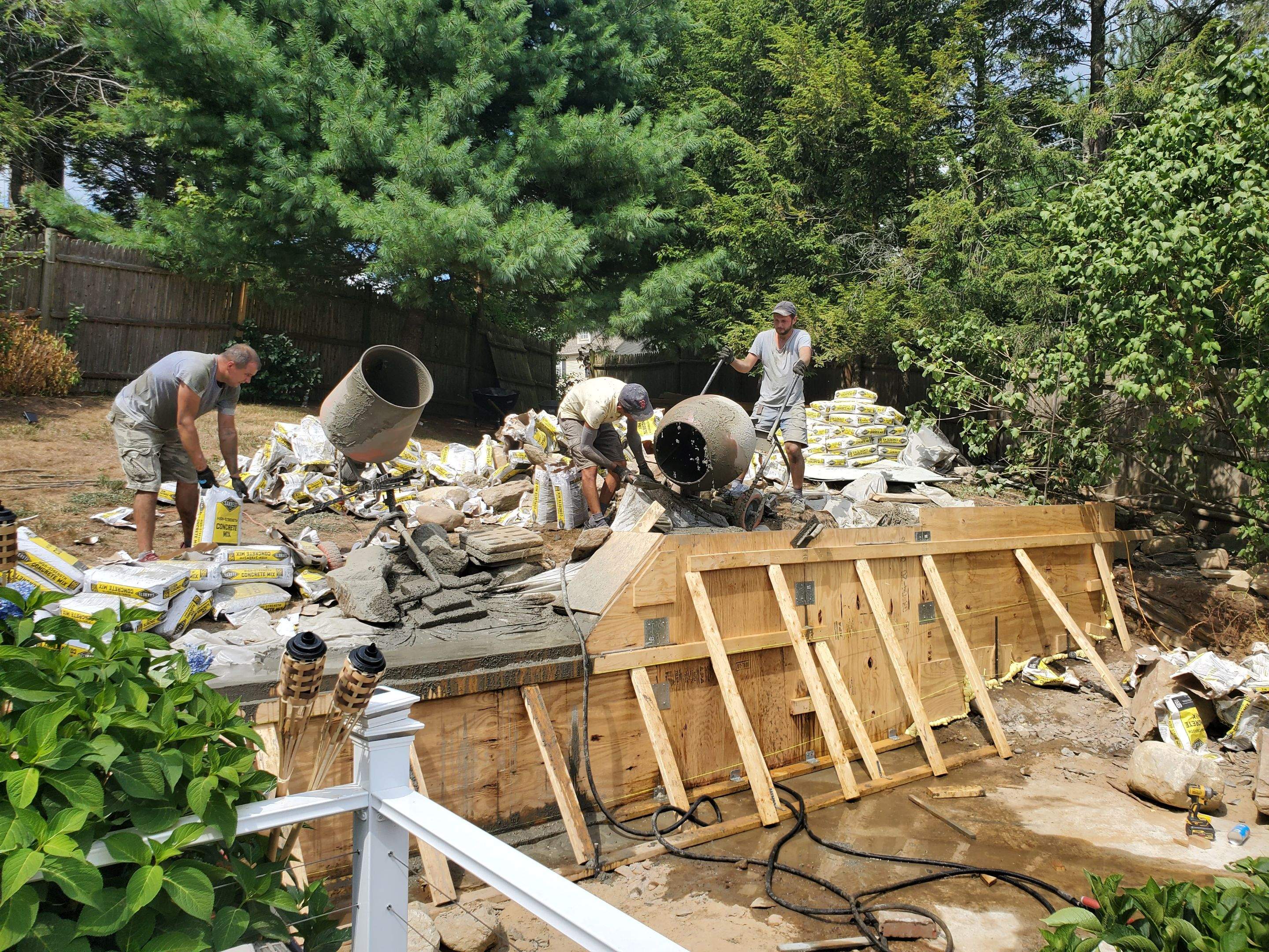 Porch/Deck Construction using AZEK by UBrothers Construction
