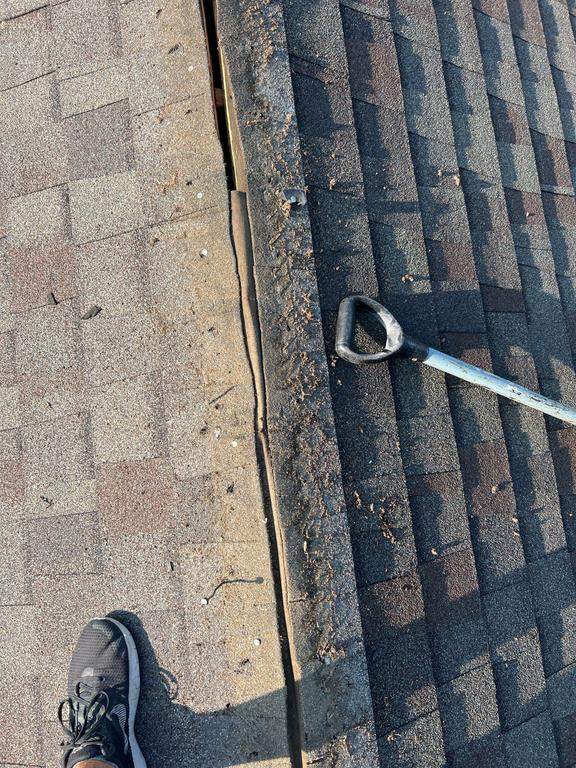 Residential Roofing Repair using Ridge vent replacement by Nitro Roofing and Construction