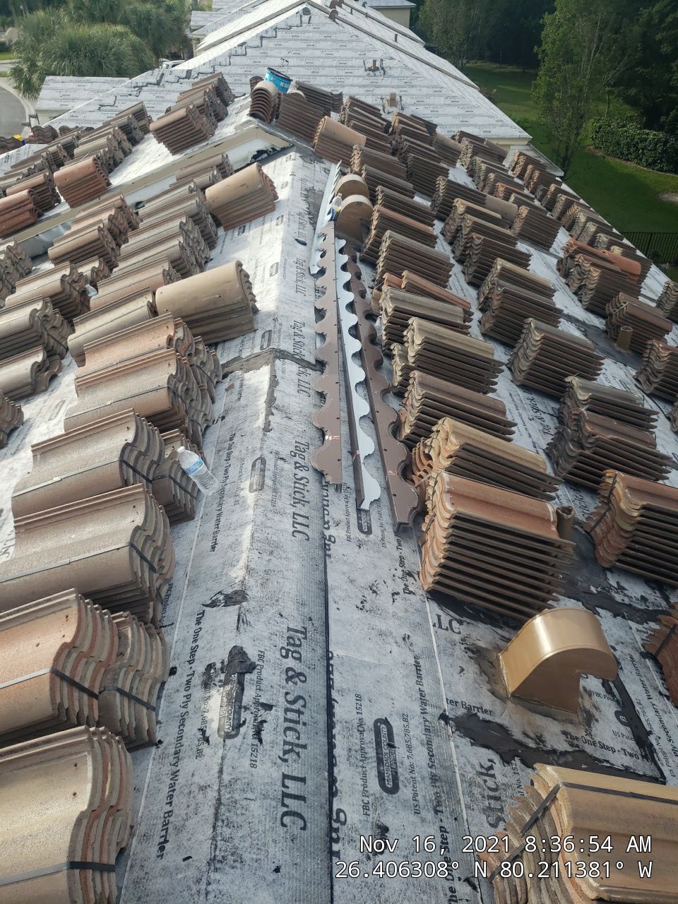 Residential Roofing Installation using Eagle Roofing Tile by BLUES BROTHERS ROOFING