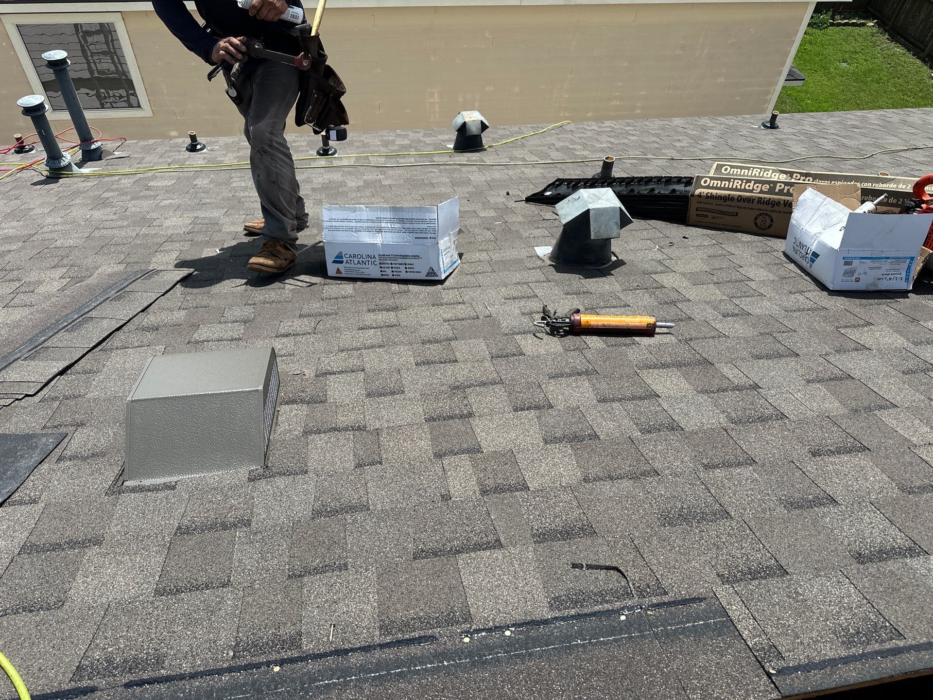 Project in Katy by Motion Roofing