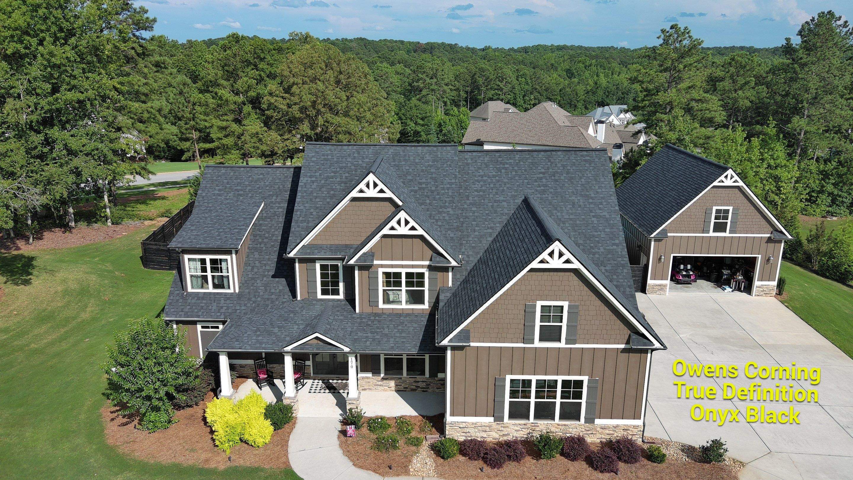 New roof installation and shingle colors by Rhino Restoration