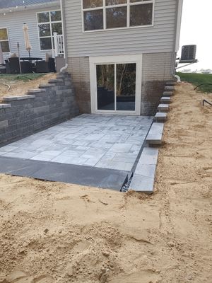 Egress Door Install using Egress Sliding Walk-Out Basement Door