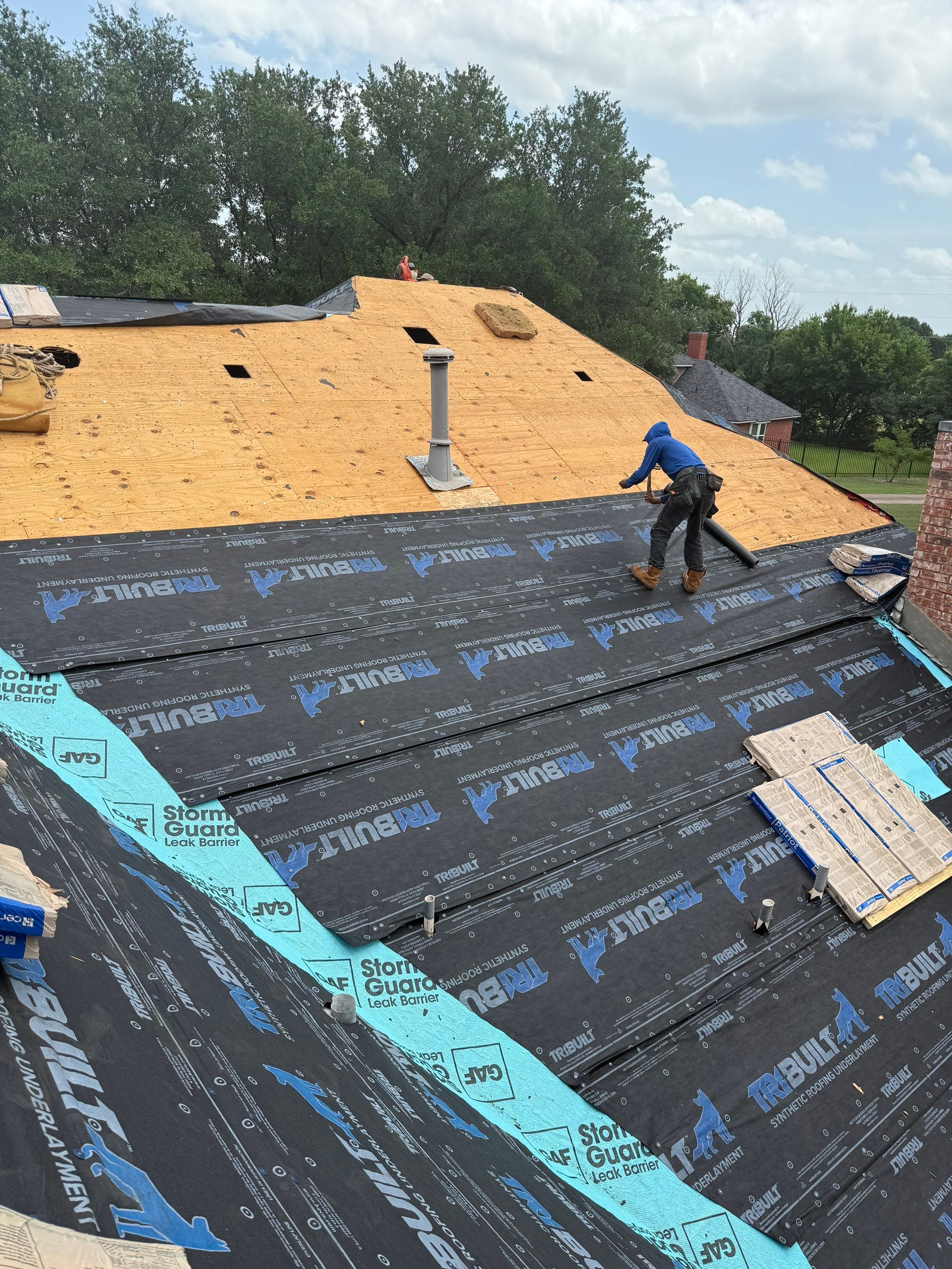 Project in DeSoto by Rhino Roofing and General Contracting, LLC