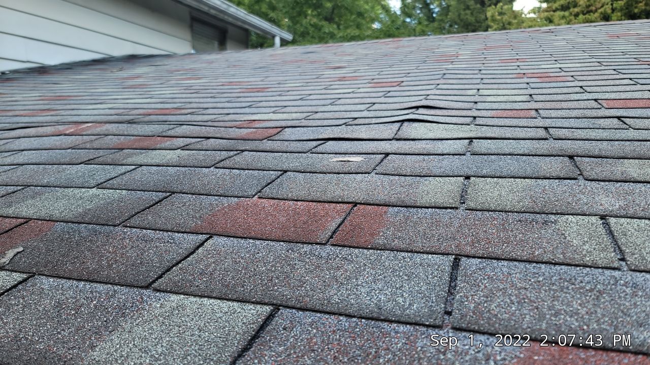 ATLAS PINNACLE COLOR: MORNING HARVEST DRIPE EDGE: WHITE by Eagle Eye Roofing