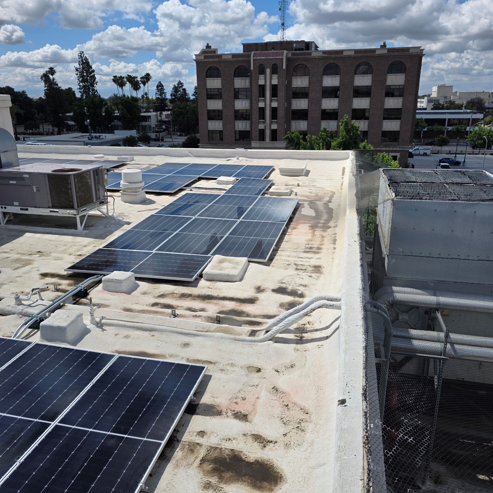 Commercial Solar Panel Cleaning by Palm Coast Solar Cleaning