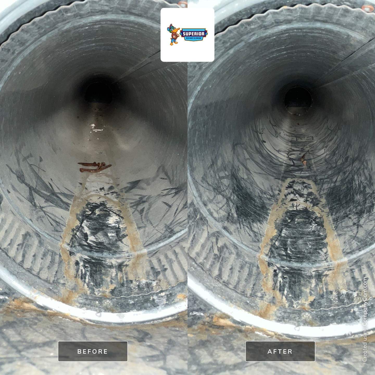 Air Duct Cleaning With a Vacuum Truck in Ellwood City, PA by Superior Air Duct Cleaning