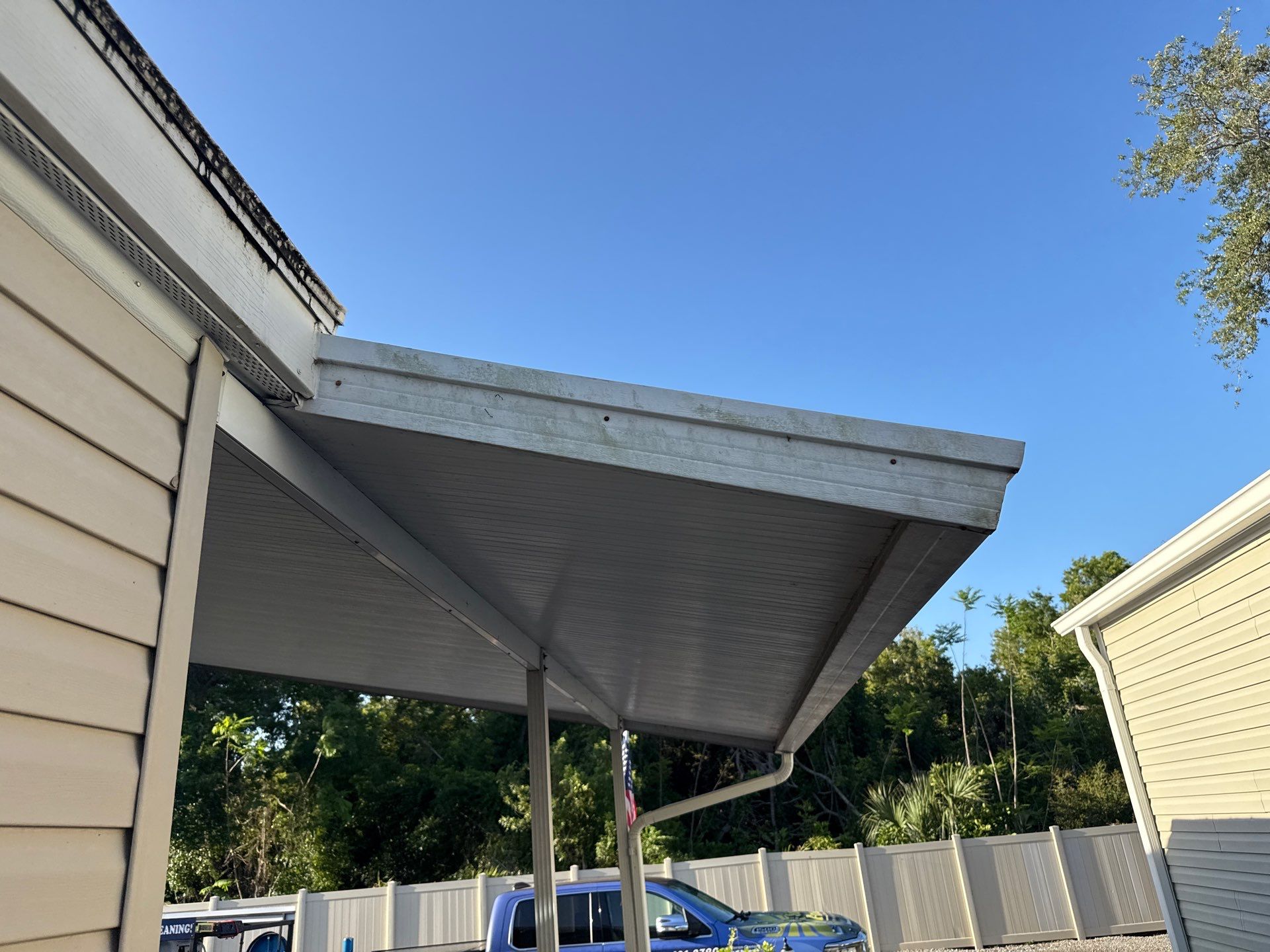 TPO Membrane & Metal Roof Cleaning in Fisherman’s Cove RV Park, Terra Ceia, FL | Sunshine AquaWash by Sunshine AquaWash