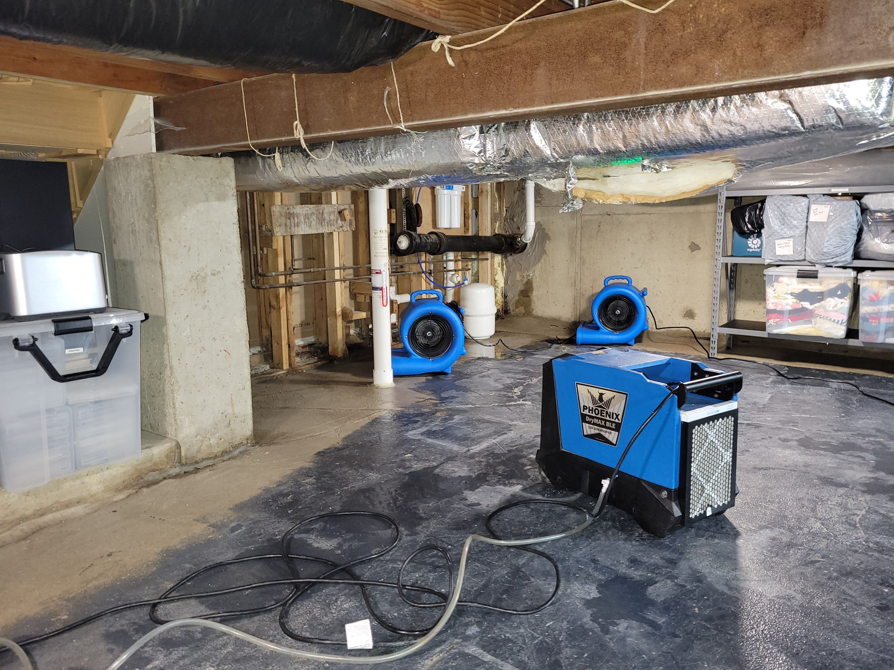 Crawlspace Sewage by Chicagoland Water Medics