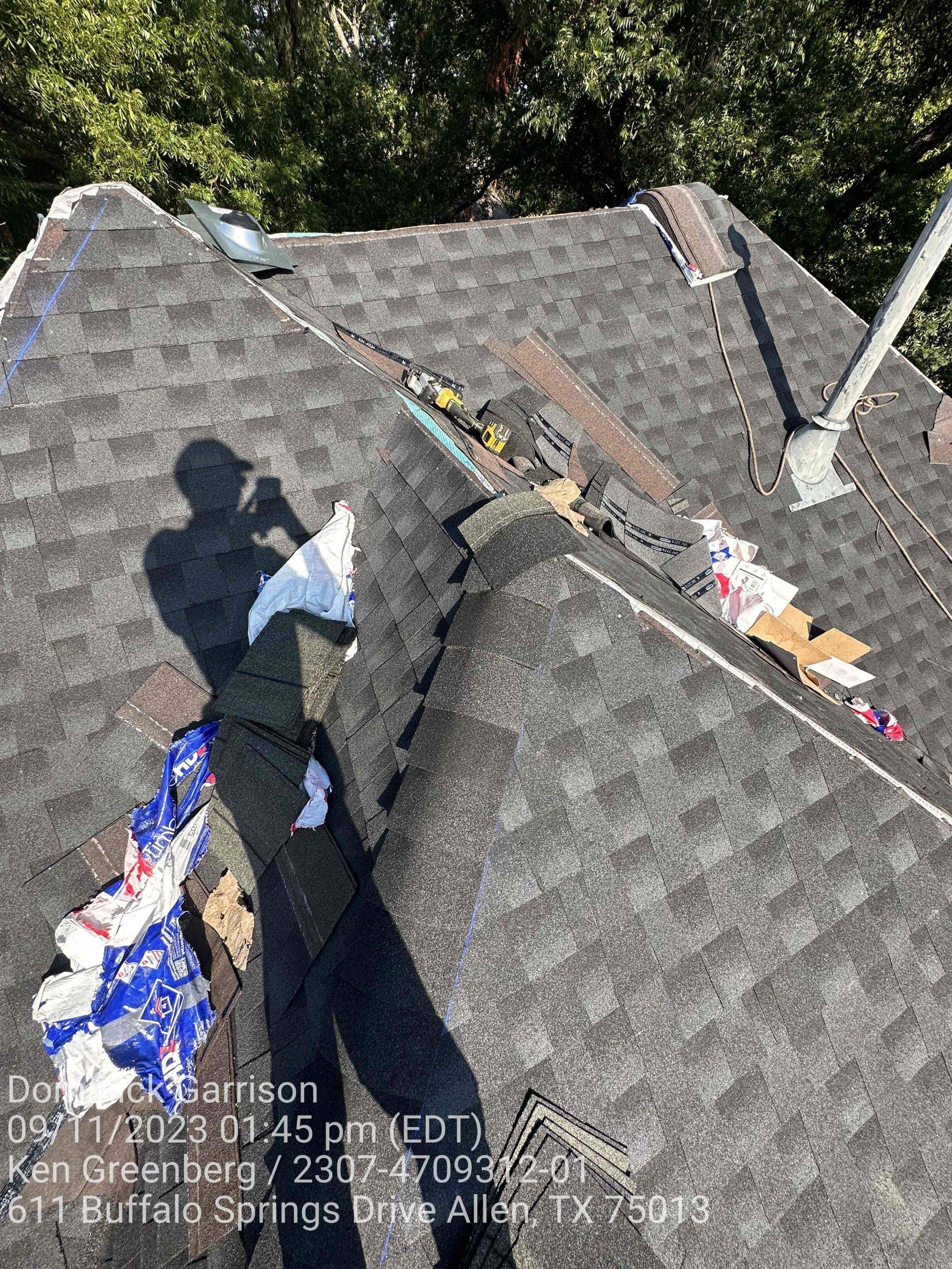 Project in Allen by Zeus Exteriors