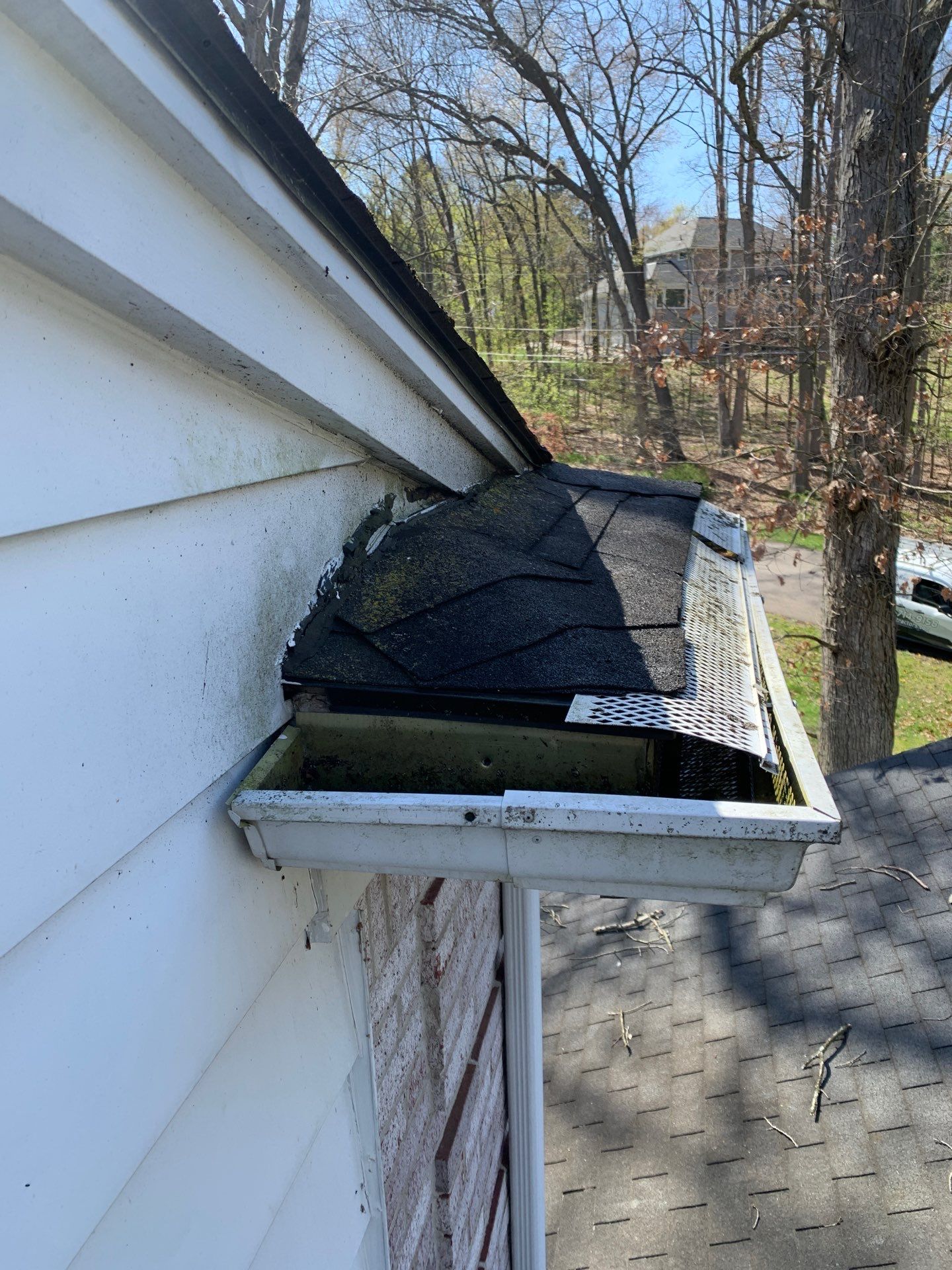 Roof Replacement using CertainTeed Landmark Moire Black by 180 Contractors