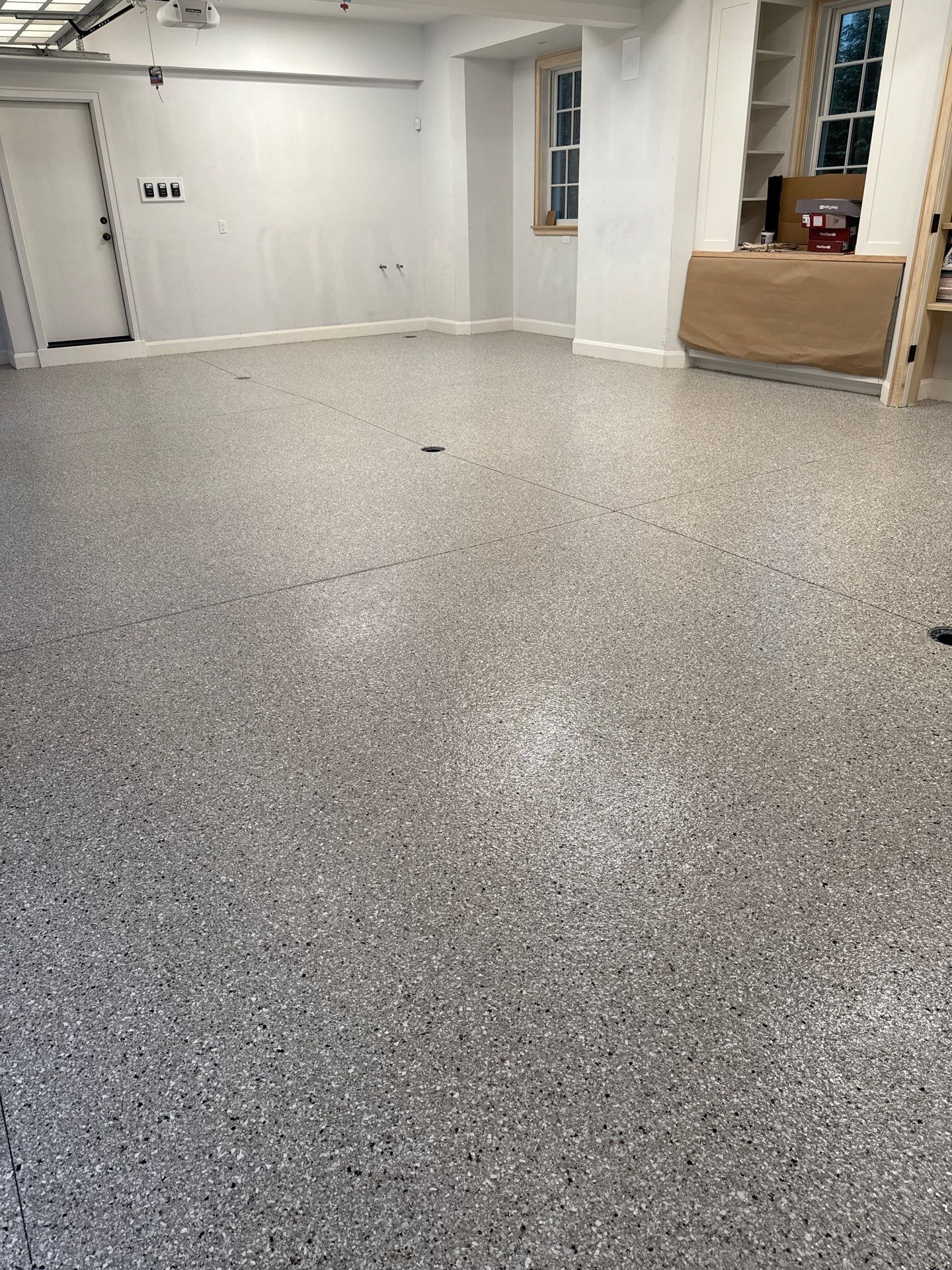 Garage Project in Sewickley by Floors in a Day, Inc