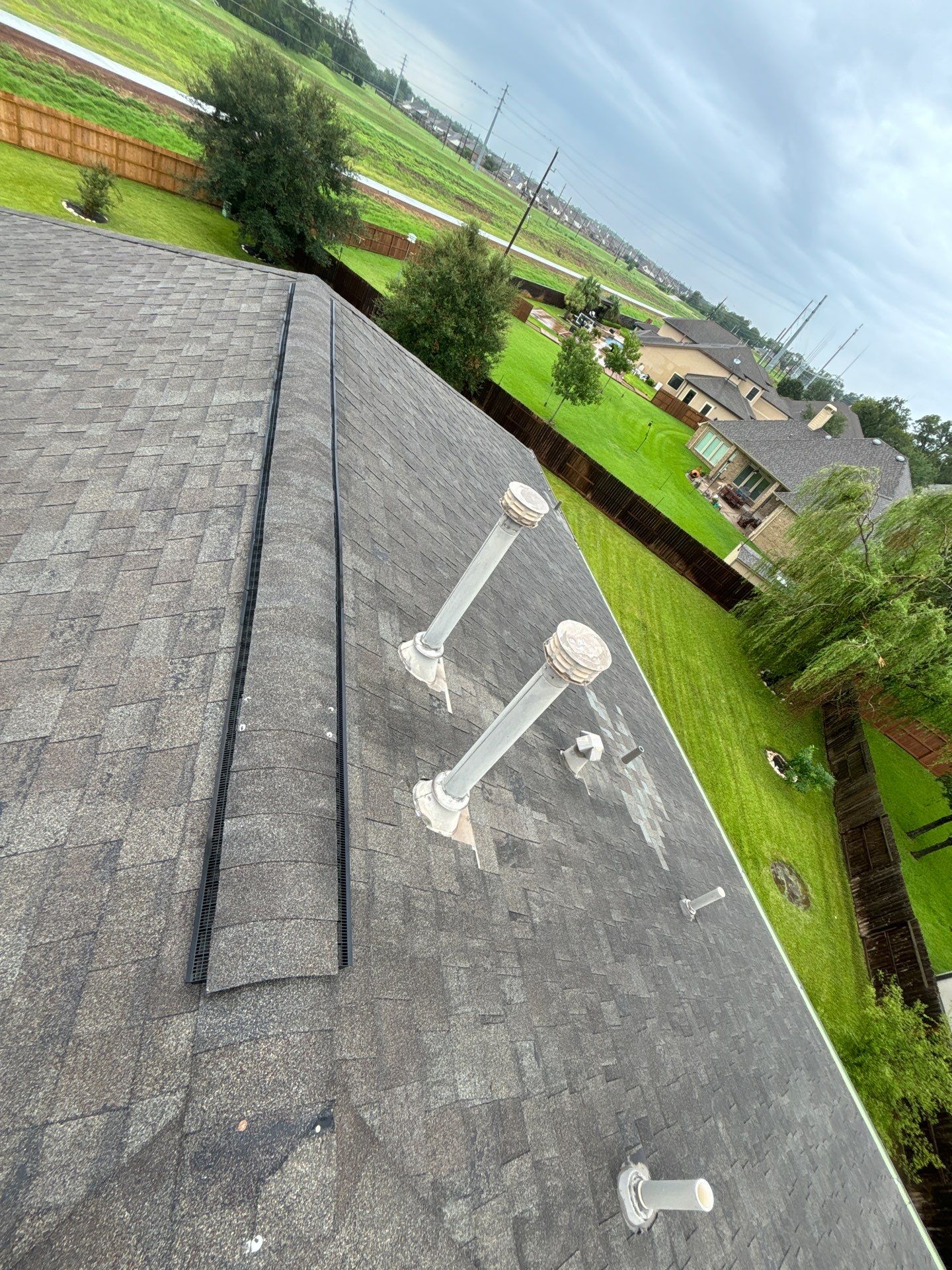 Residential Roofing Installation using Owen's Corning Duration (Lifetime) Shingles by Roof Repair Company