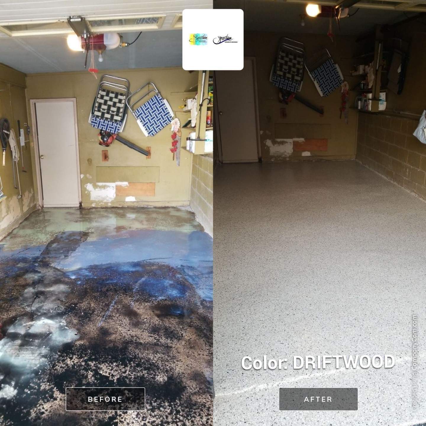 One Car Garage in Driftwood by Spectrum Painting, LLC