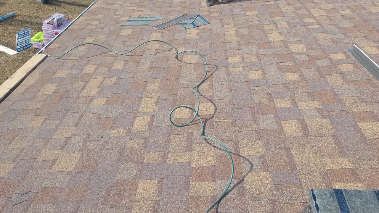 Residential Roofing Installation using Performance Shingles by Mr. Roofer