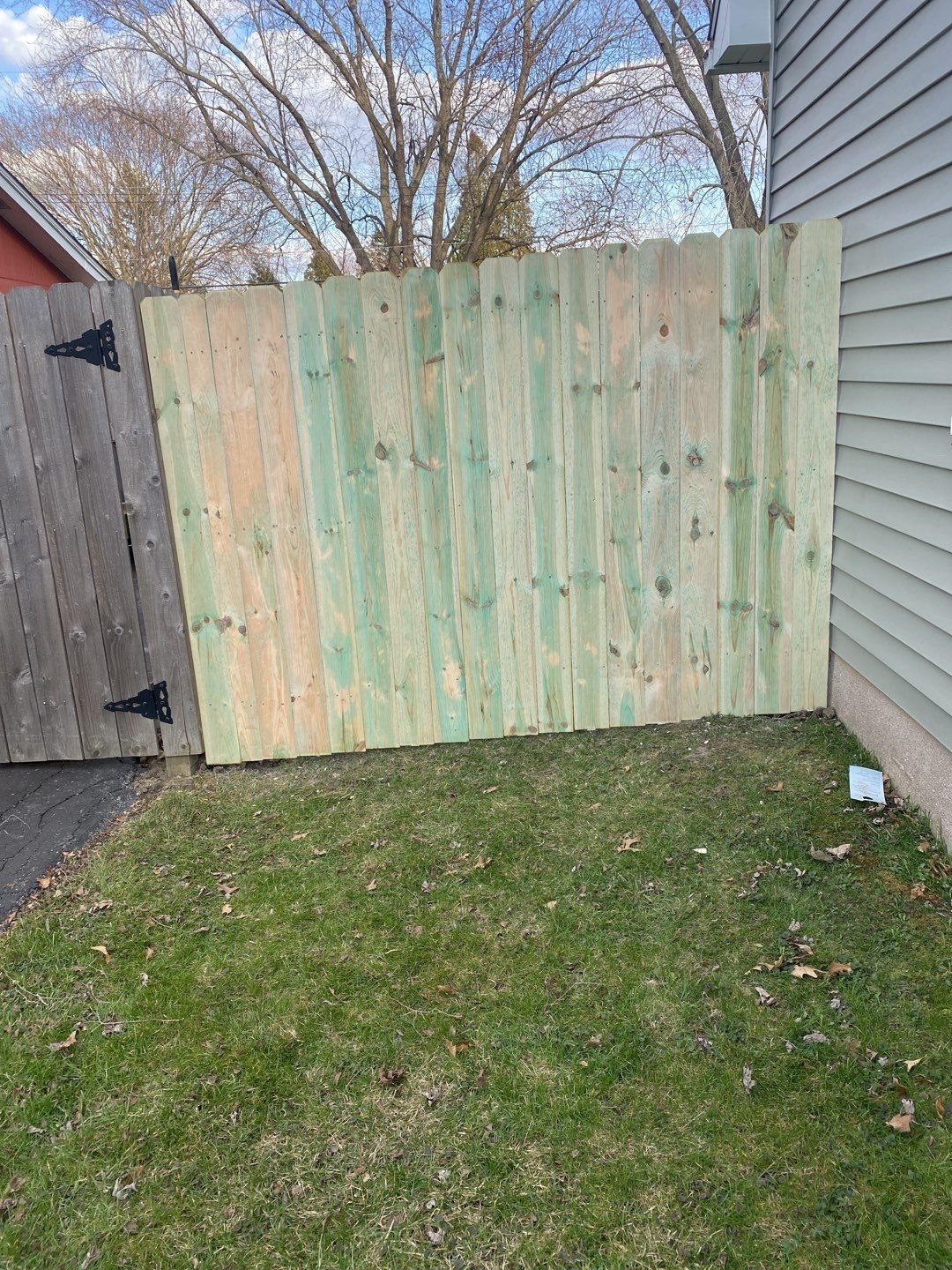 wood fence by Kraz Construction