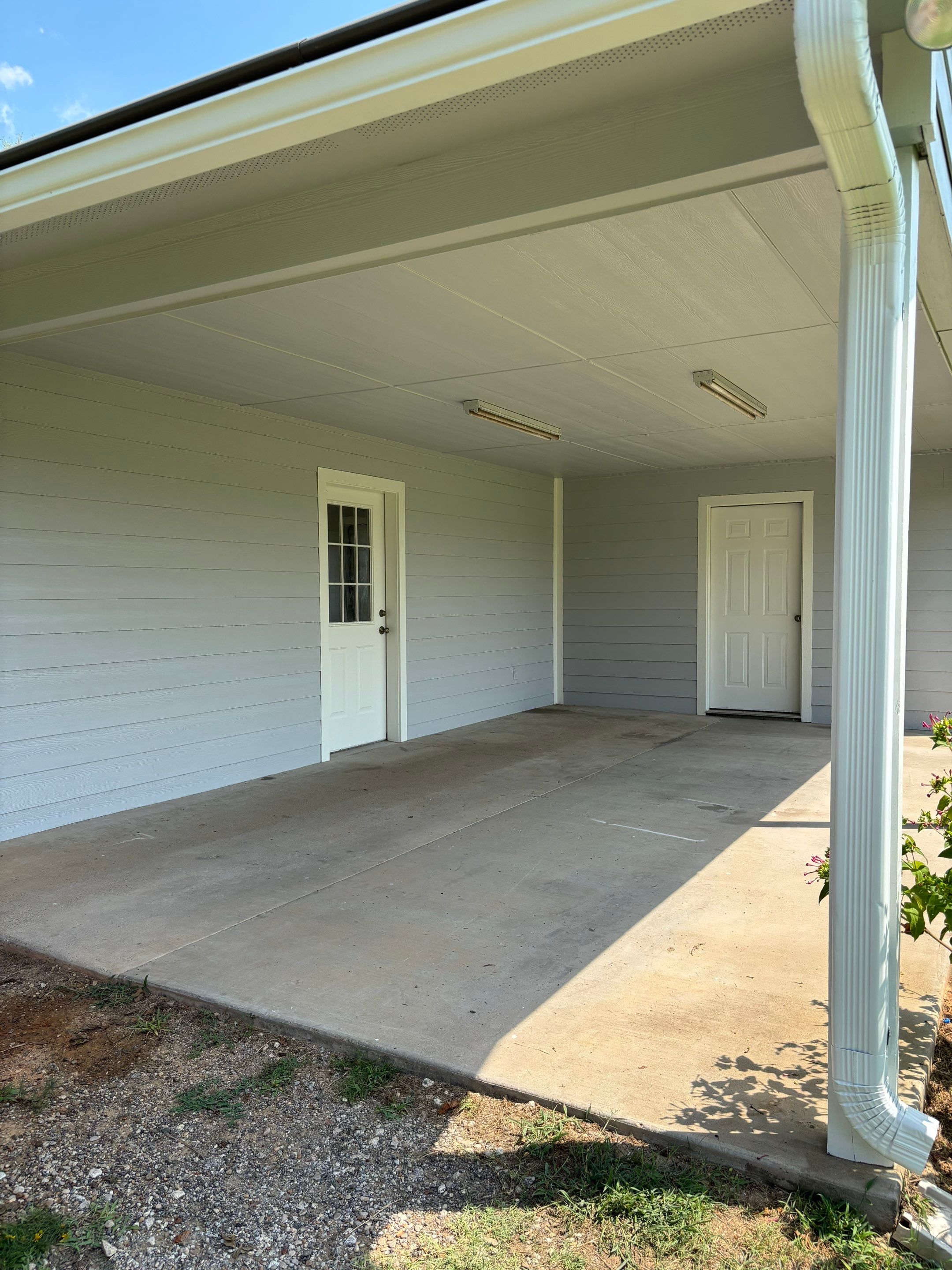 Interior & Exterior Painting in Van, TX | White to Light Blue Transformation by Quality Coats Painting