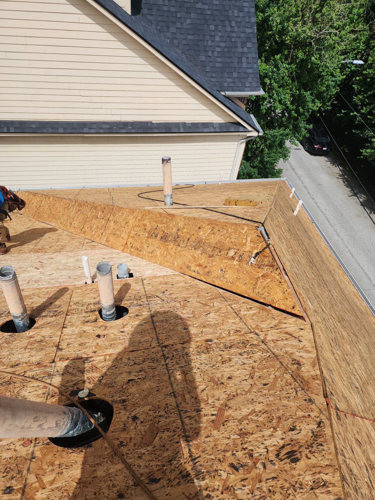 Residential Roofing Repair using Owen's Corning Duration (Lifetime) Shingles by Roof Repair Company