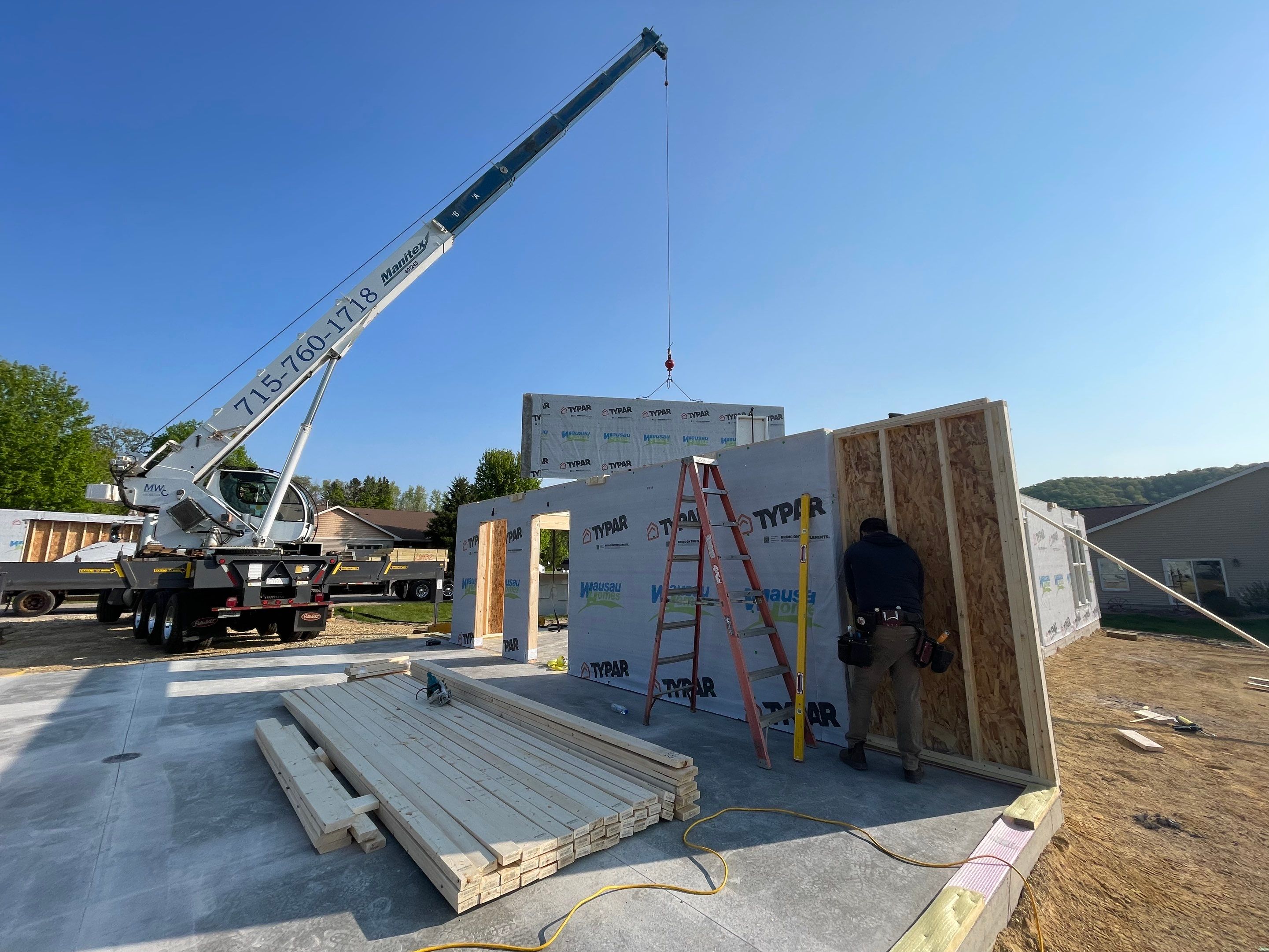 Elmwood, WI Build by Bauer Estates LLC