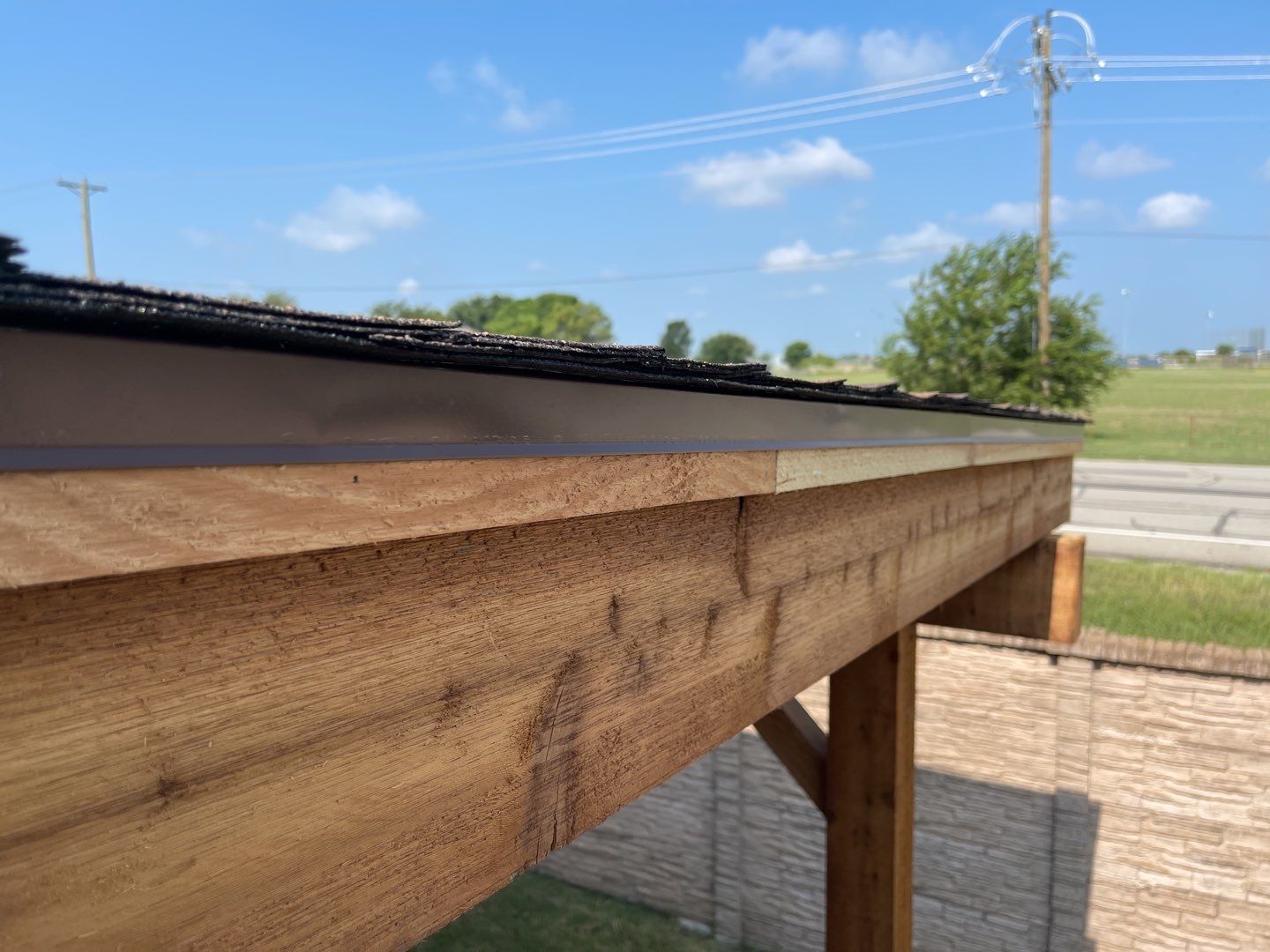New Patio Addition for a current Client by First United Roofing & Construction