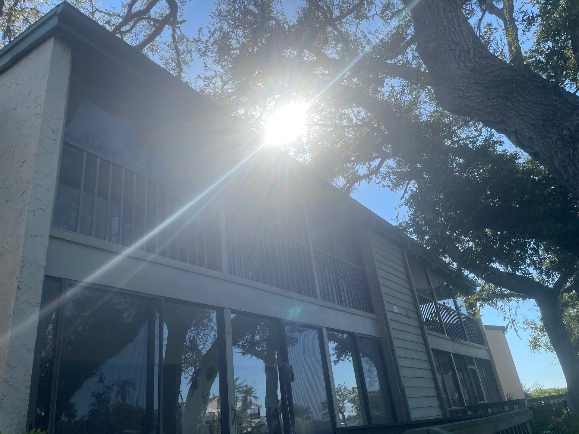 White Gutters Repair and Installation in Sarasota FL by Gutter Professors