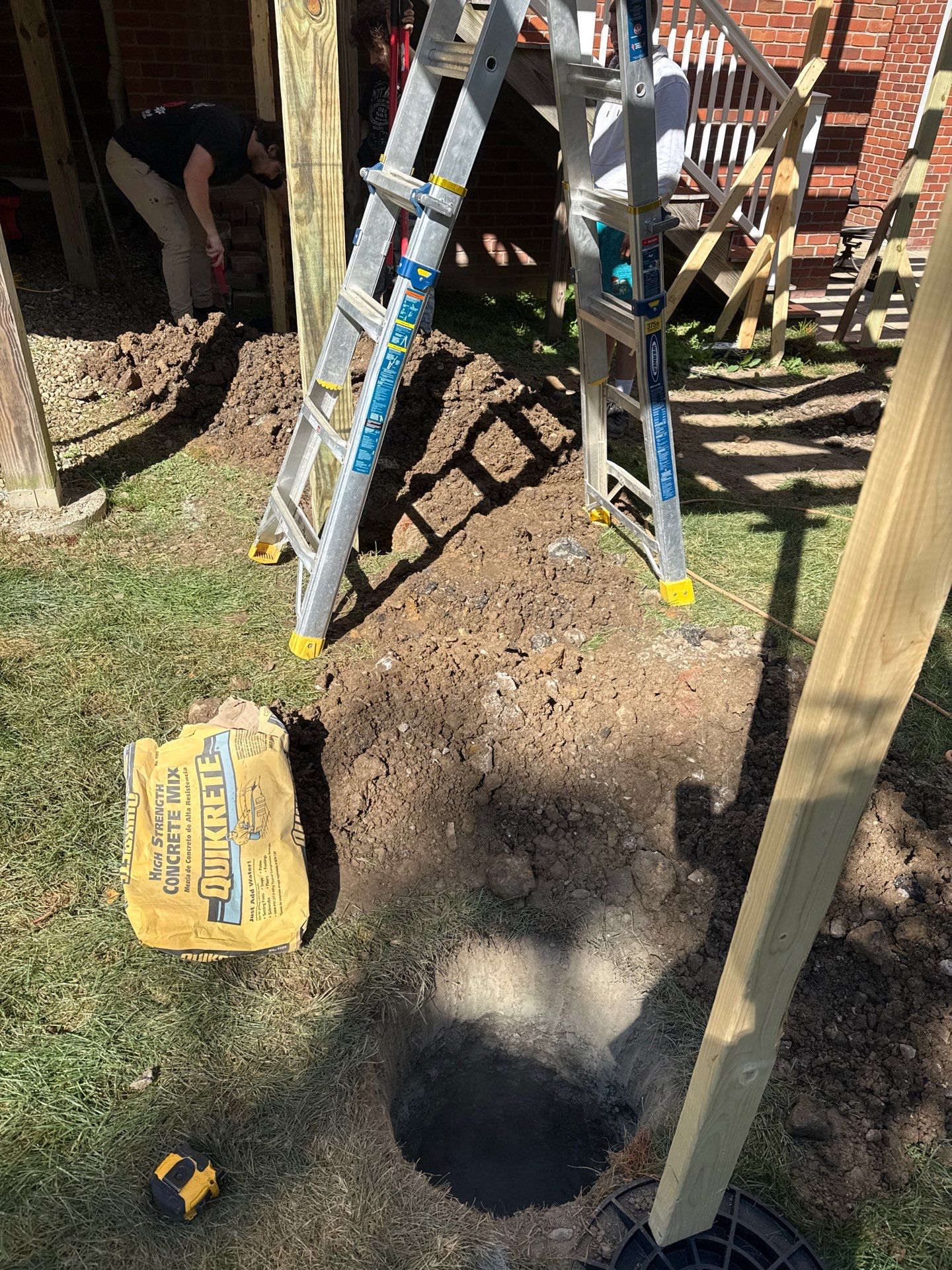 Deck extension  by Cousins Roofing Siding & Decks