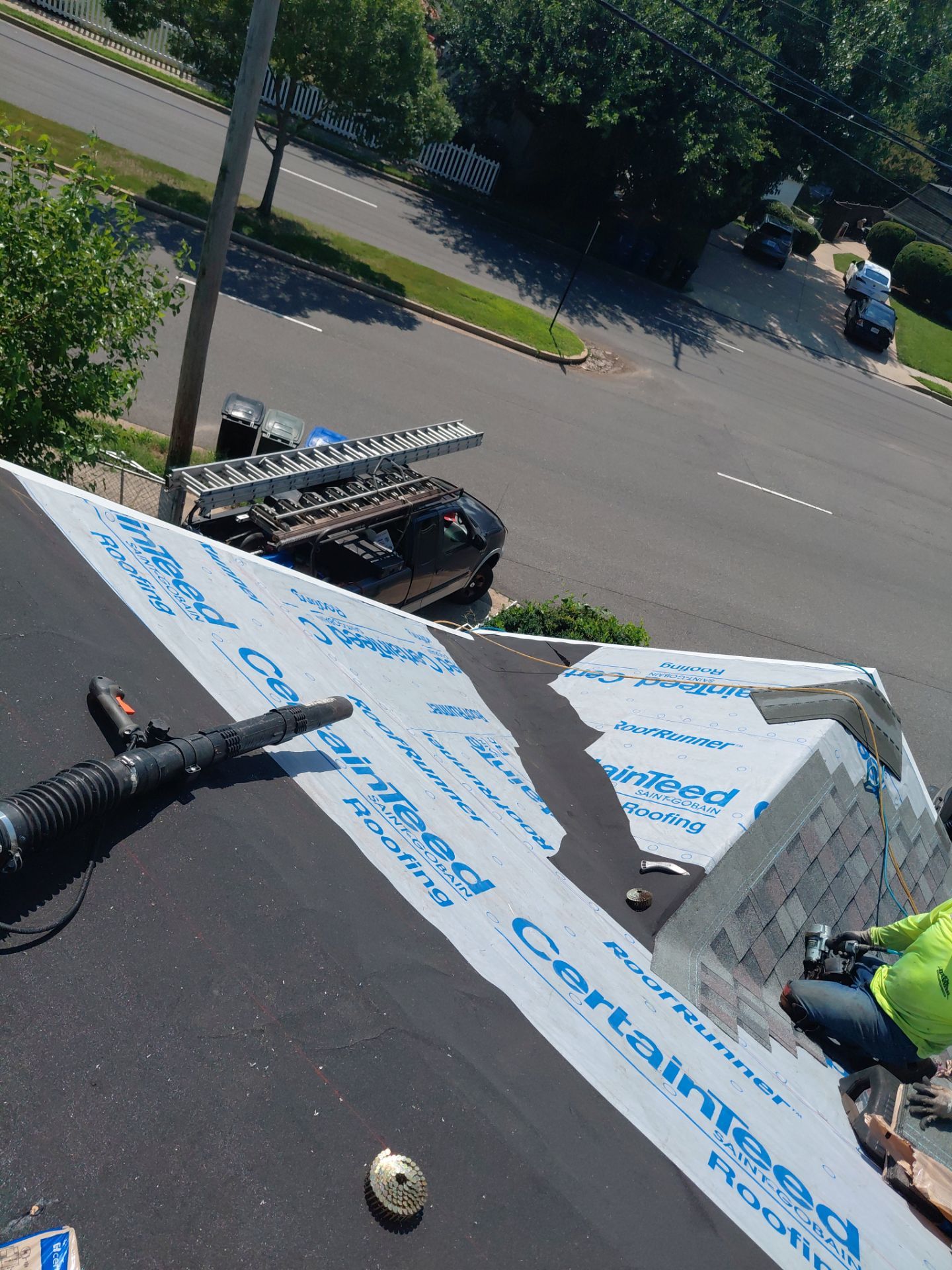 Arlington: Residential Roof Replacement with CertainTeed Landmark PRO in Max Def Colonial Slate by RM Banning, Inc.