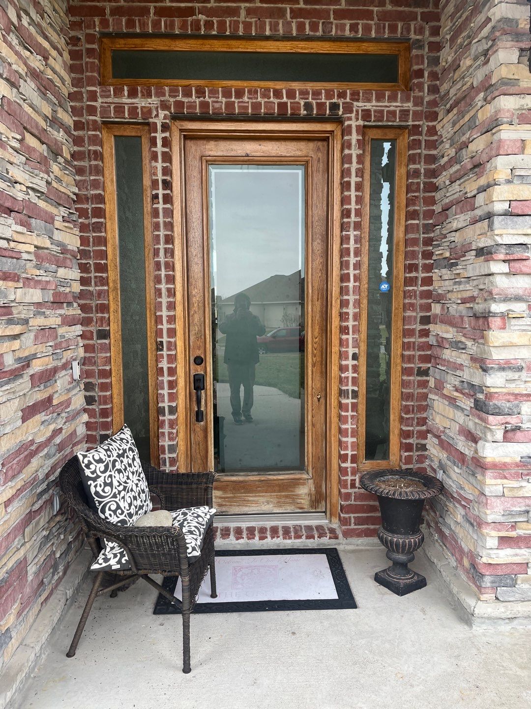 Beautiful Custom Door by Bayfront Roofing and Construction