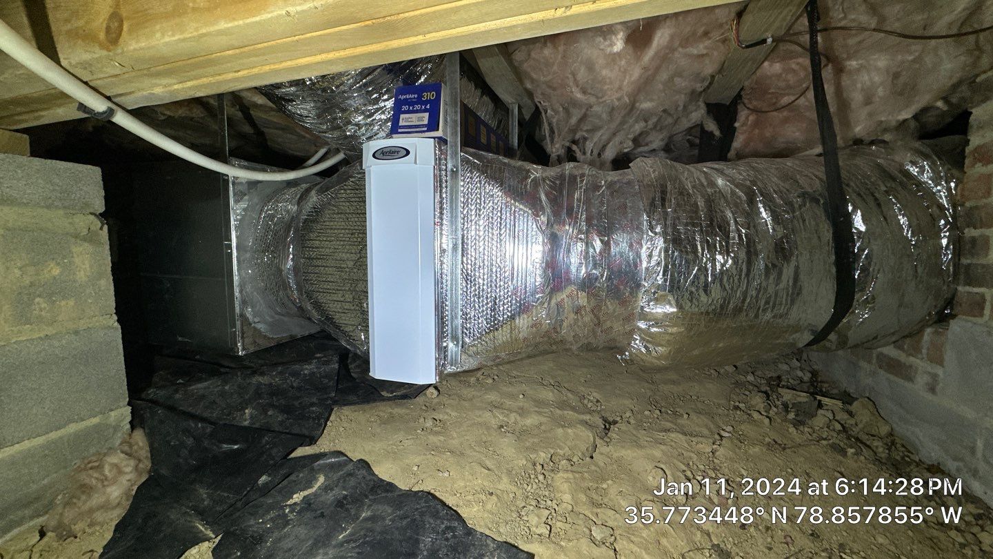 Trane Package Unit Installation by Nick's Mechanical LLC.