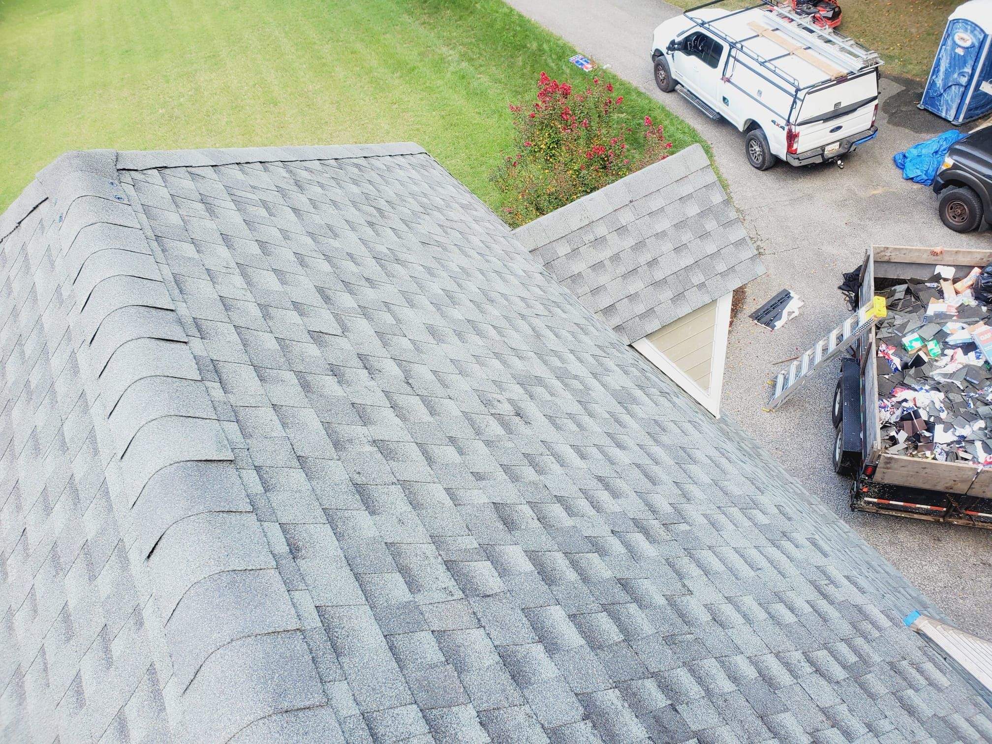 Roof Installation using GAF Timberline HDZ by ExteriorPros