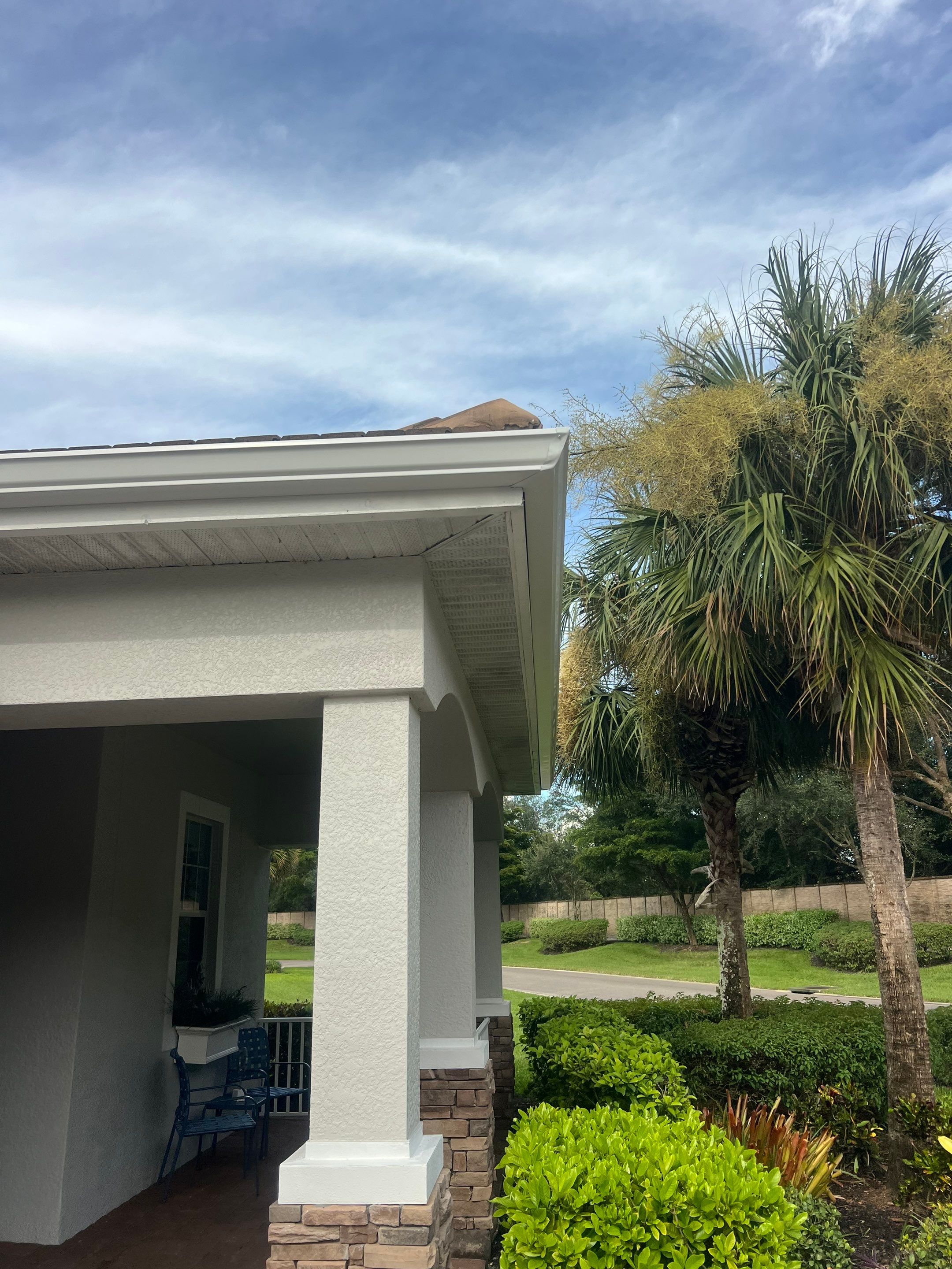 Upgraded Gutter System for Rain Protection in Fort Myers FL by Gutter Professors