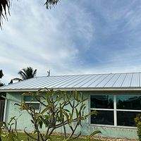 24ga 1" Nail-Strip Regal White  by Total Roofing System The Metal Roof Experts