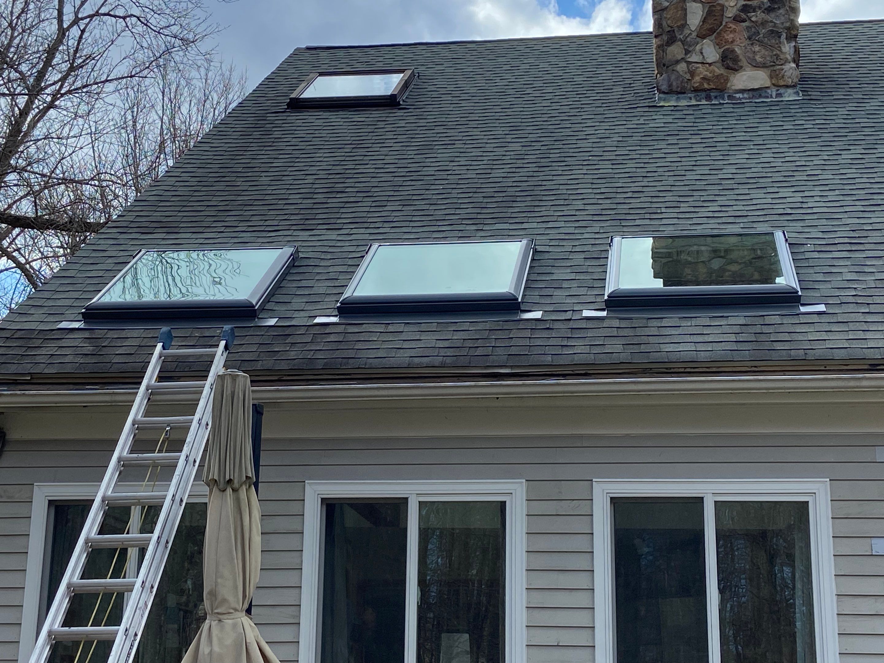 Window Installation using Velux Skylights by Sensible Home Solutions