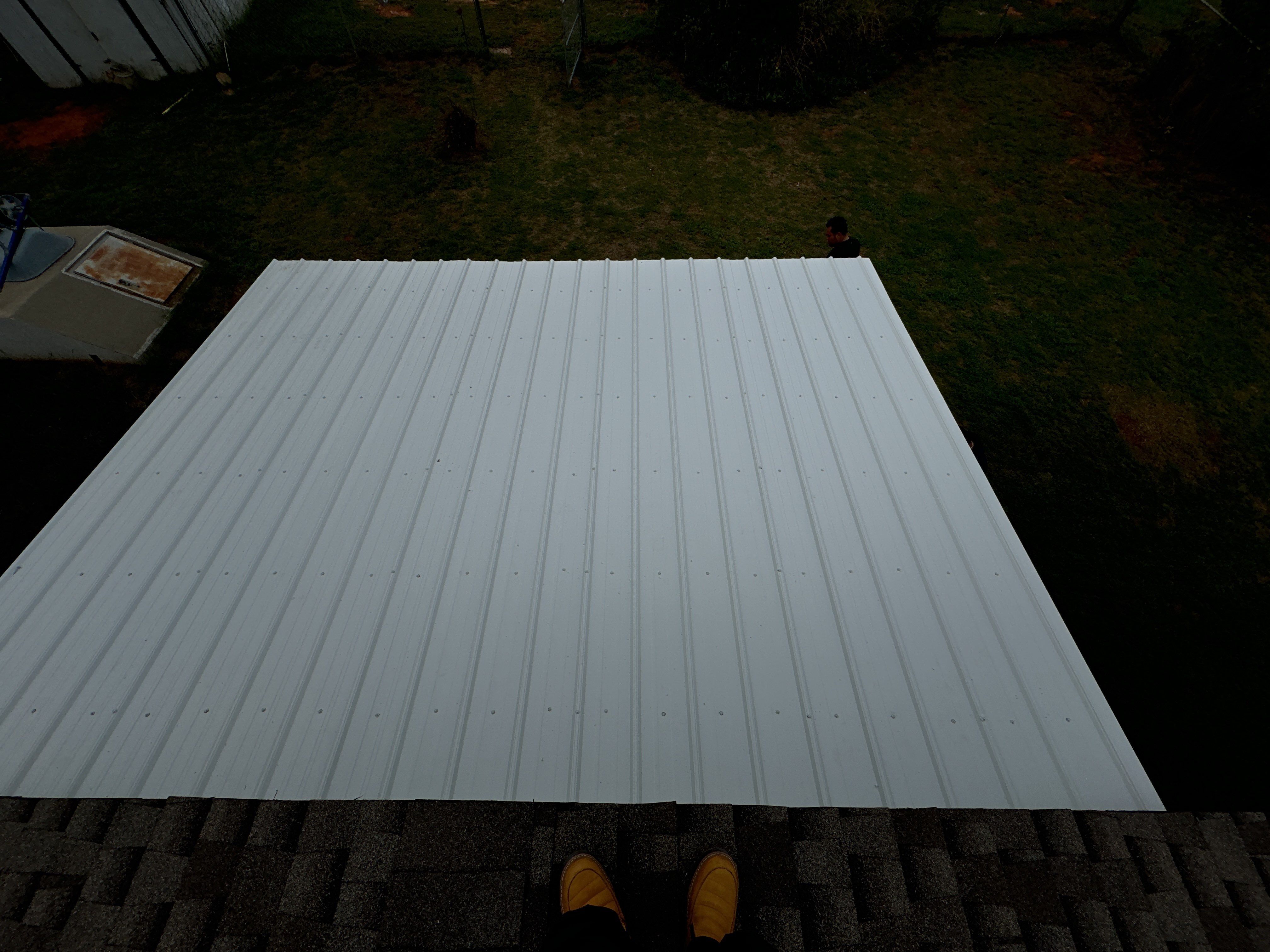 Reroof using GAF HDZ by Castillo Roofing