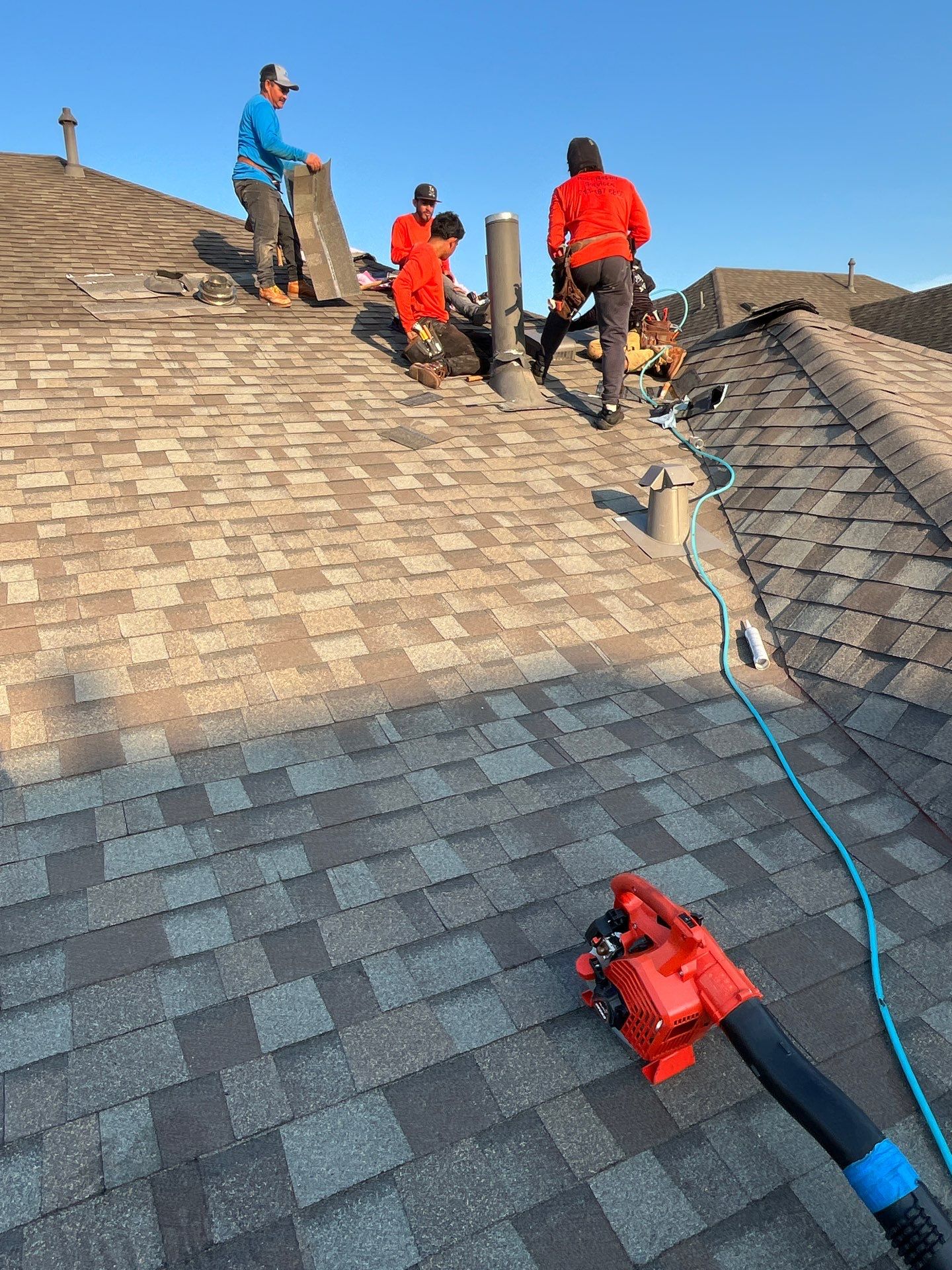 Residential Roofing Repair using Owen's Corning Duration (Lifetime) Shingles by Roof Repair Company